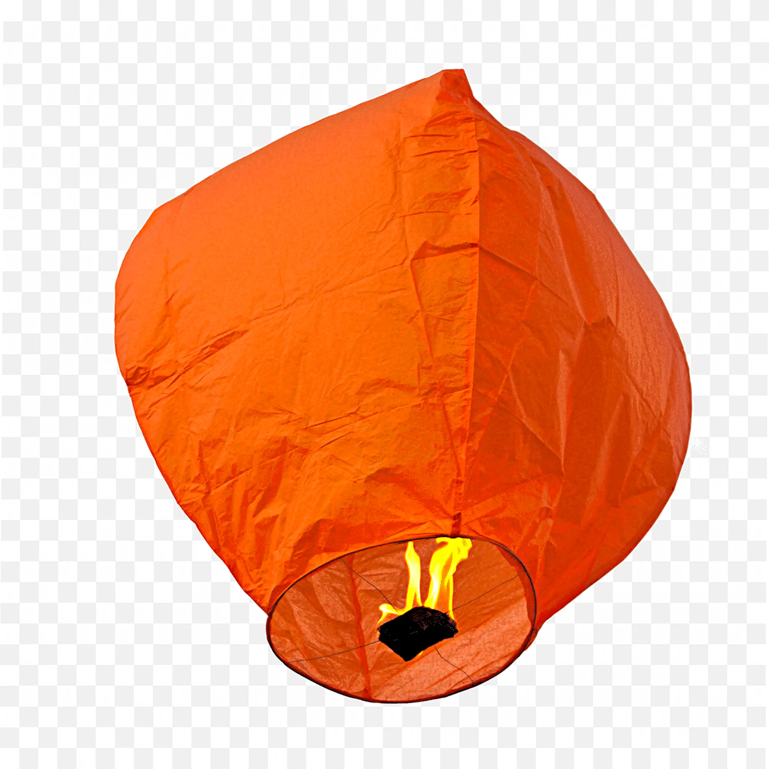 Bright Orange Lantern Released At Cultural Night Fest PNG