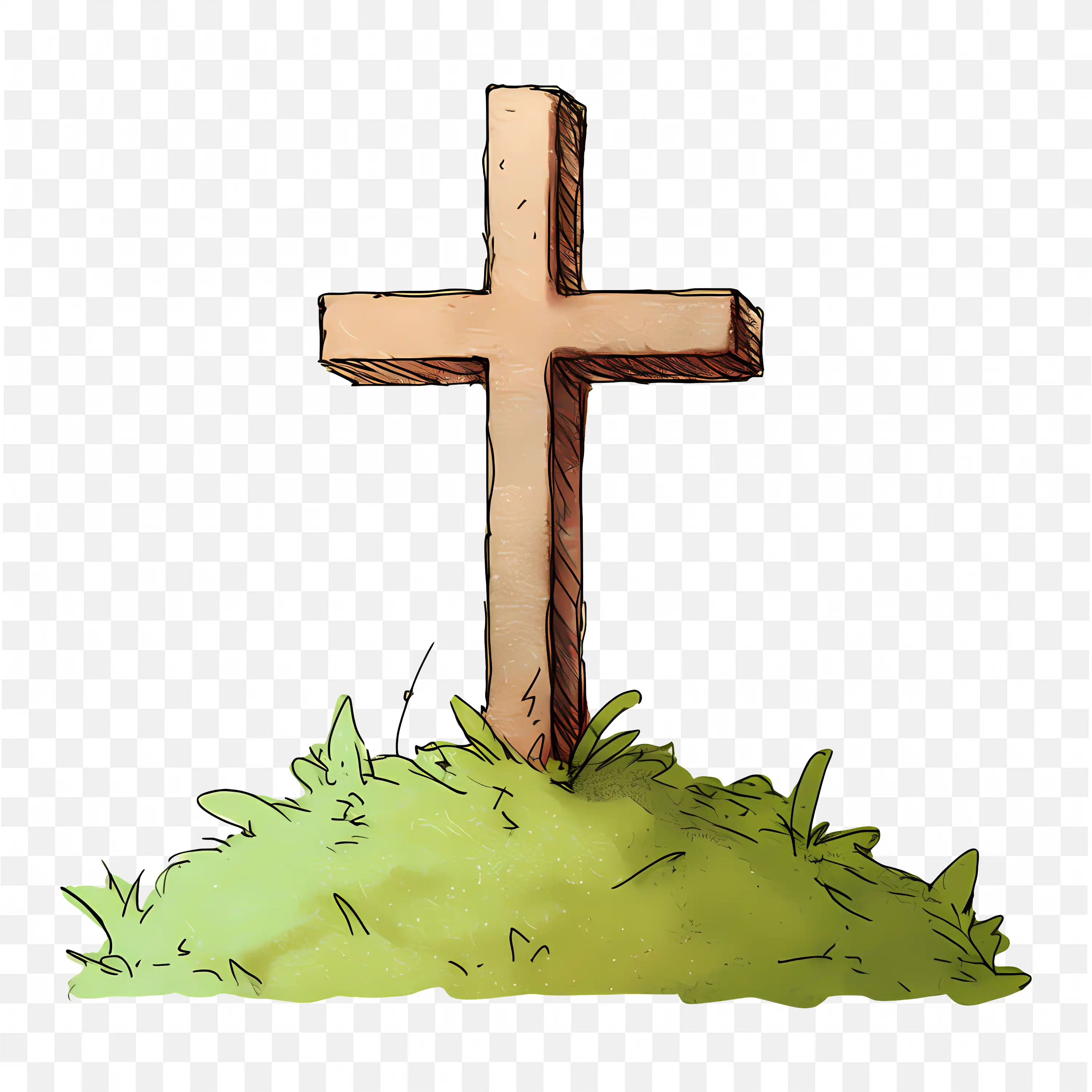 Cartoon Cross Images Free Download for Easter and Art