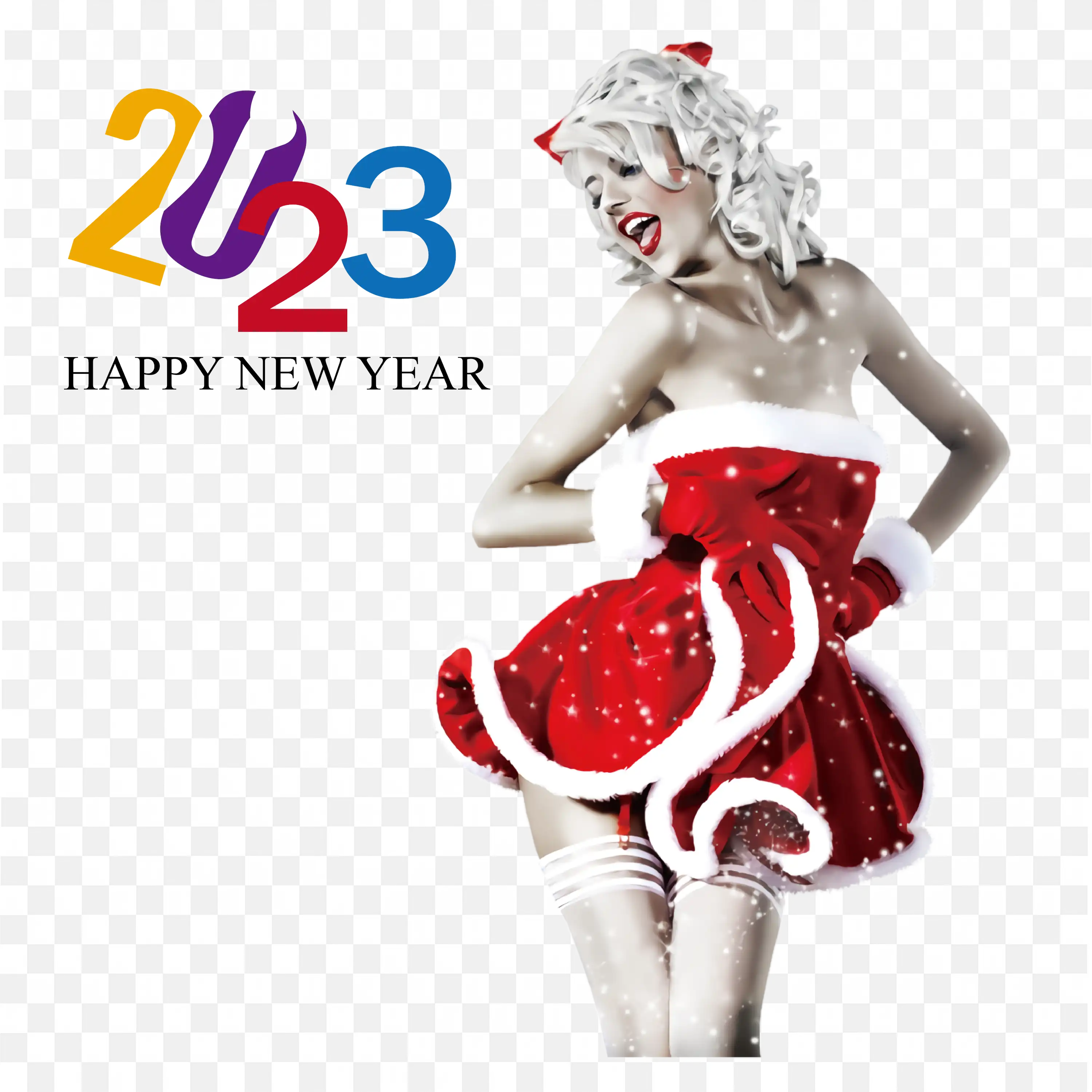 Christmas Girl Wallpapers Festive Beauty Girls Illustration