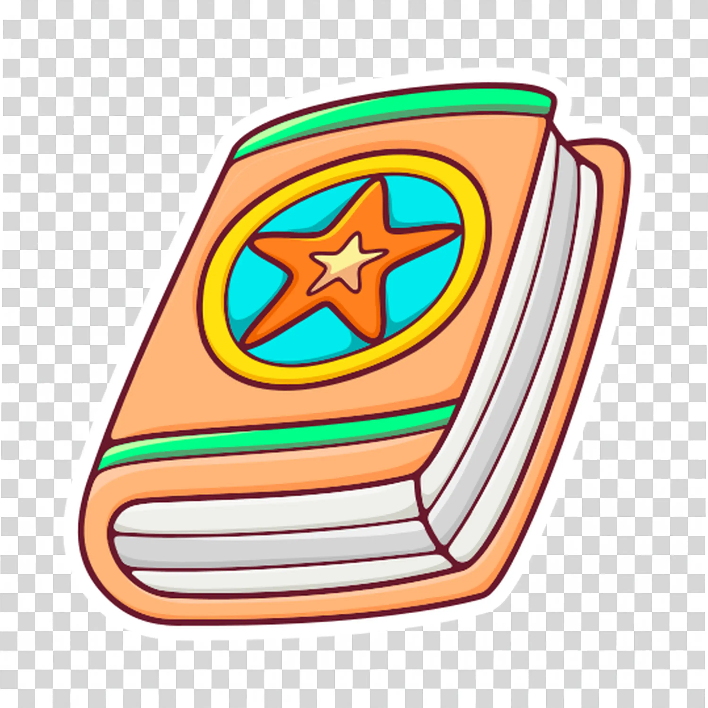 Classic Halloween Pumpkin with Happy Face and Seasonal Text