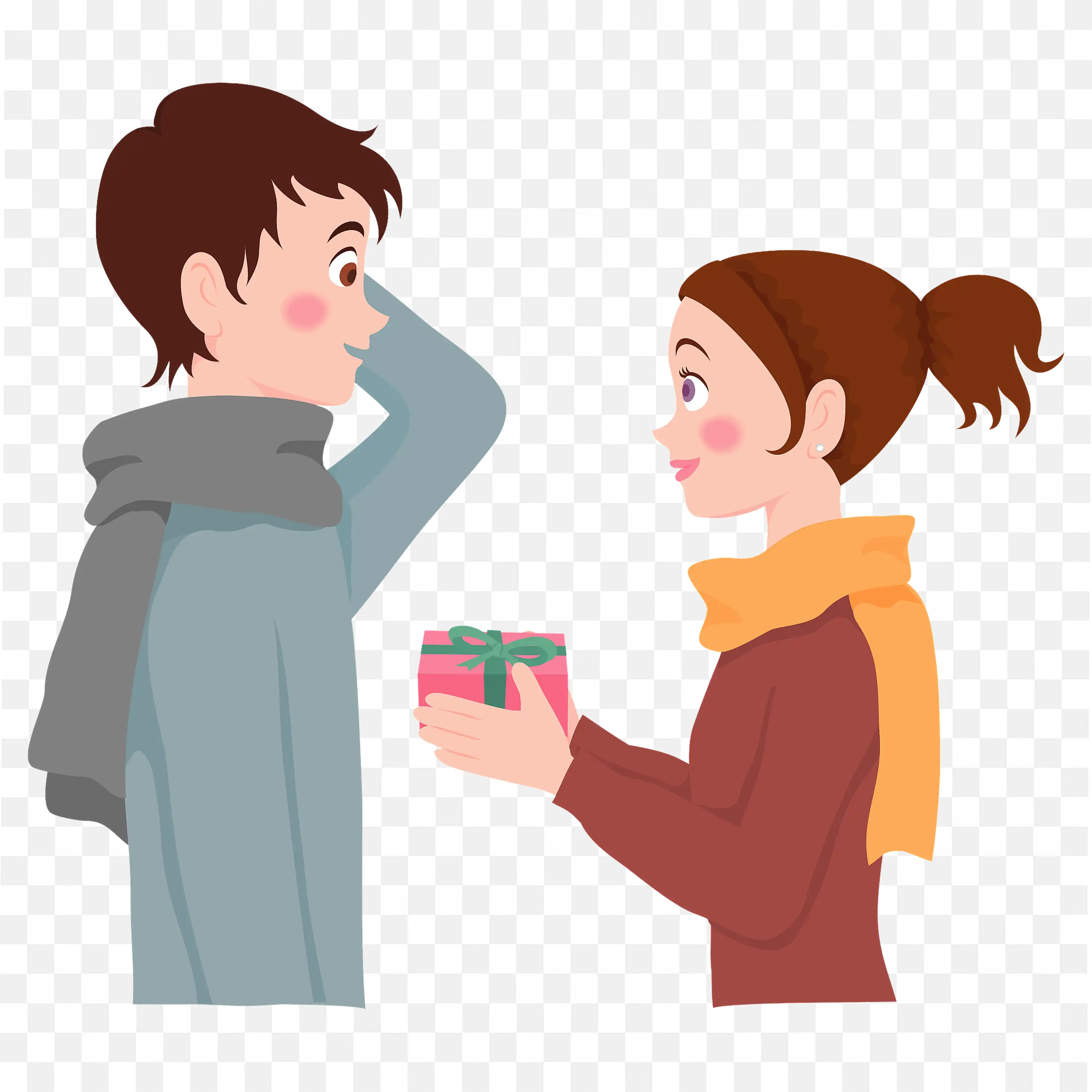 Couple Arguing Relationship Conflict Love Illustration Art