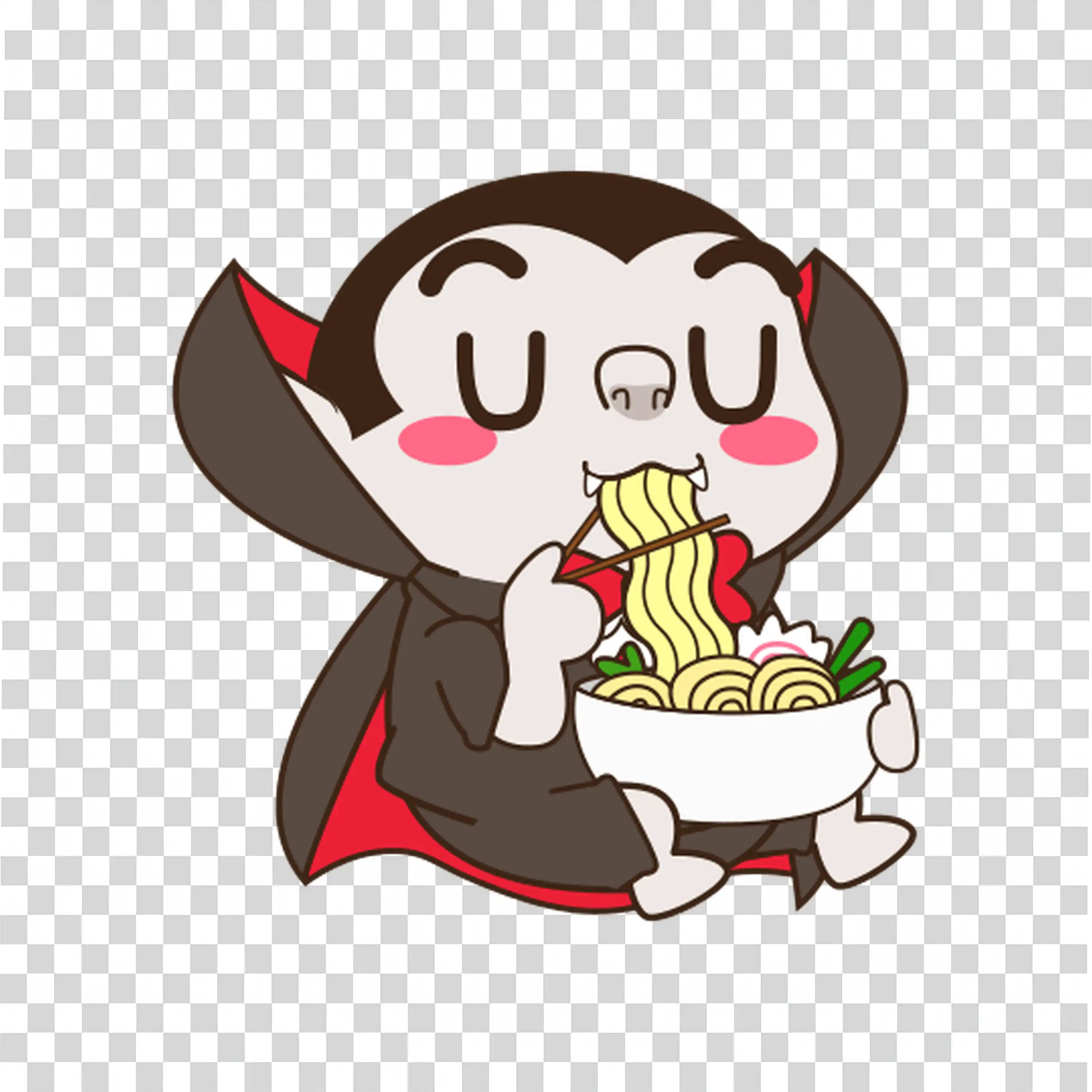 Cute Witch Holding a Cup with a Spoon On Halloween