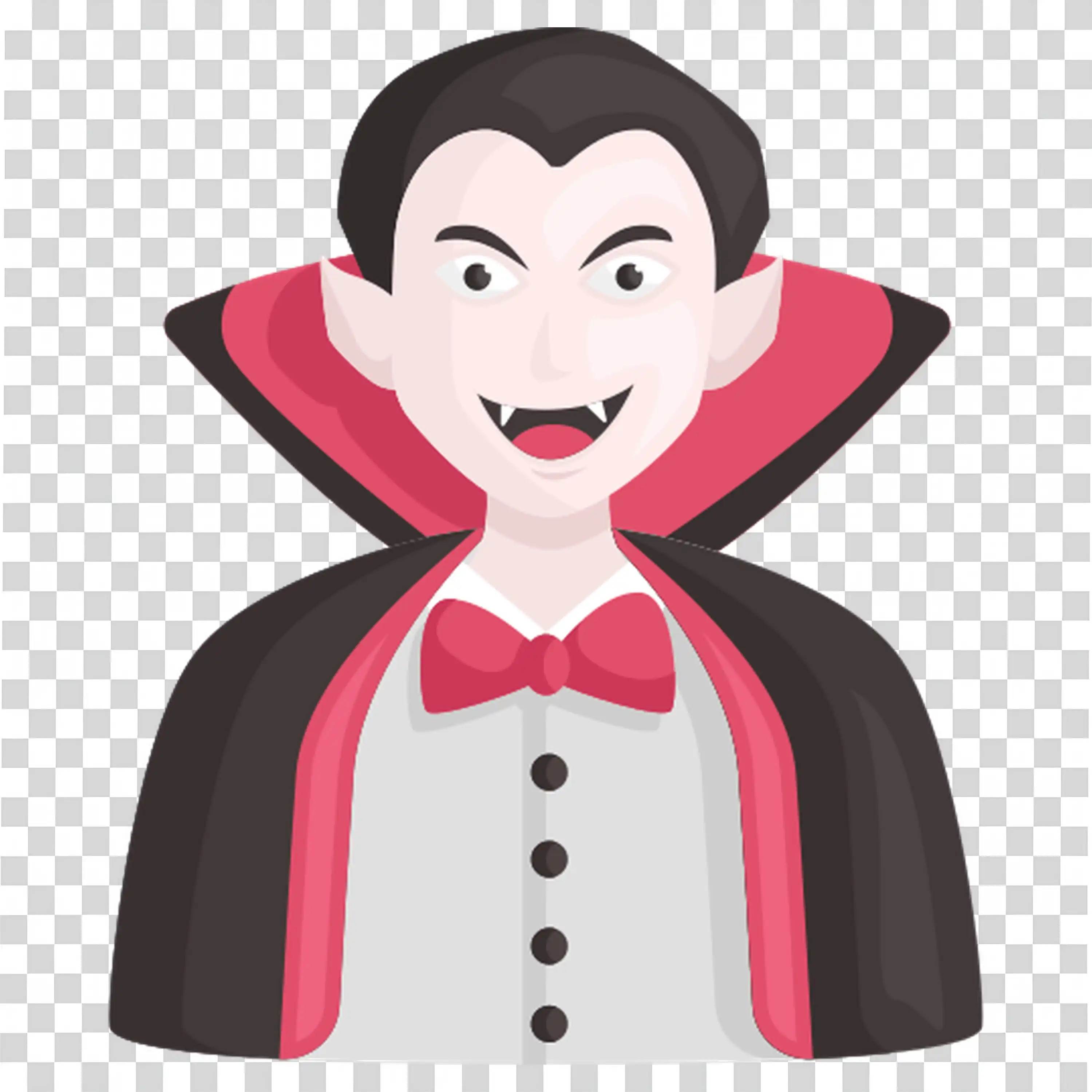 Dracula Costume for a Spooky Night PNG Download Image