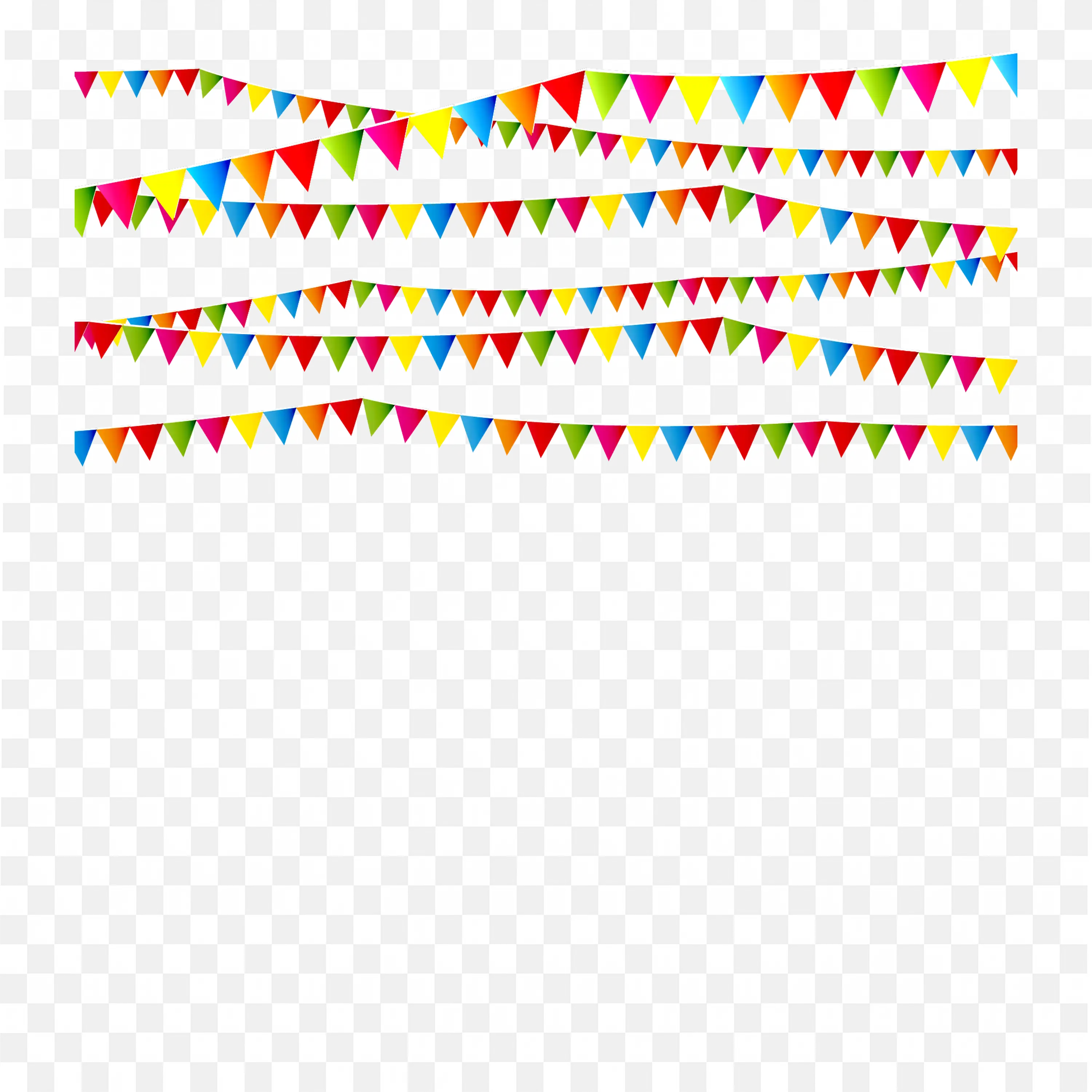 Festival Decorative Flag PNG Free Download Clipart Art
