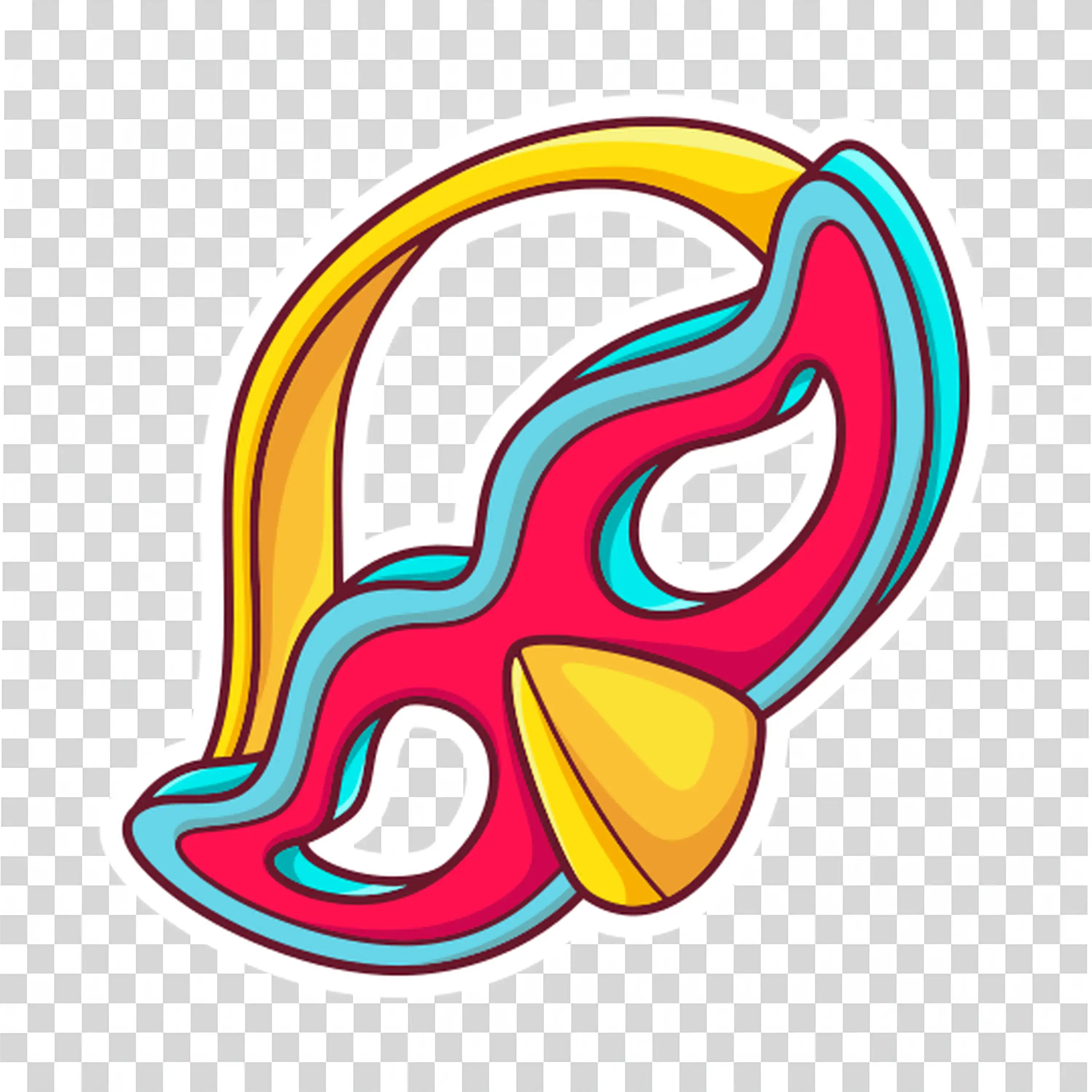 Fun Halloween Glasses Character with Monster Eye Design