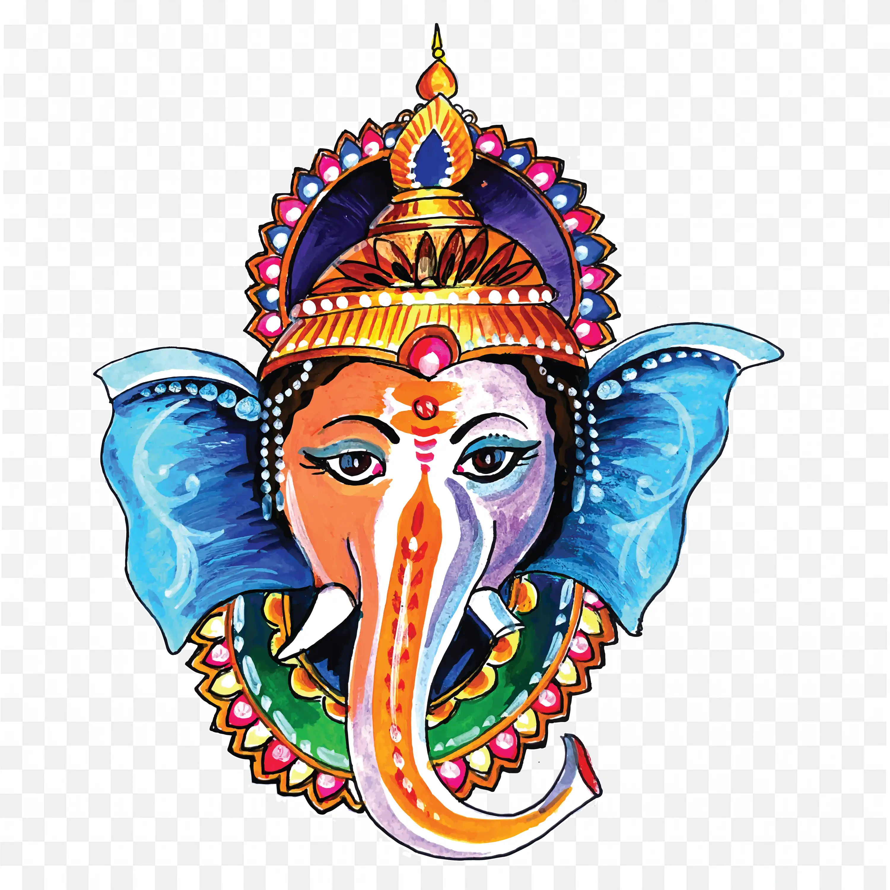 Ganesh Chaturthi Photographic Prints Divine Festival Art