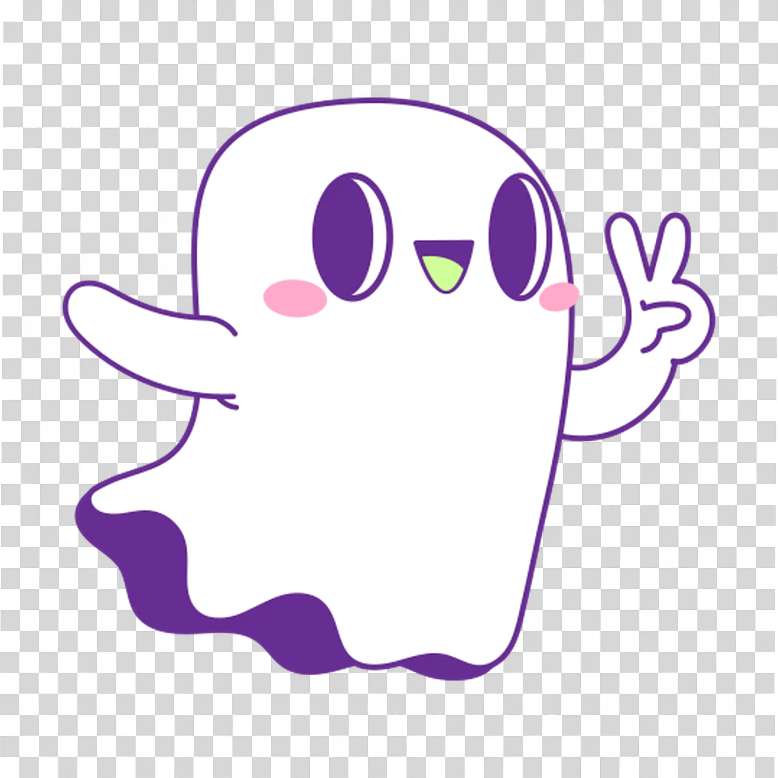 Ghost with a Playful Halloween Spirit in a Fun Setting