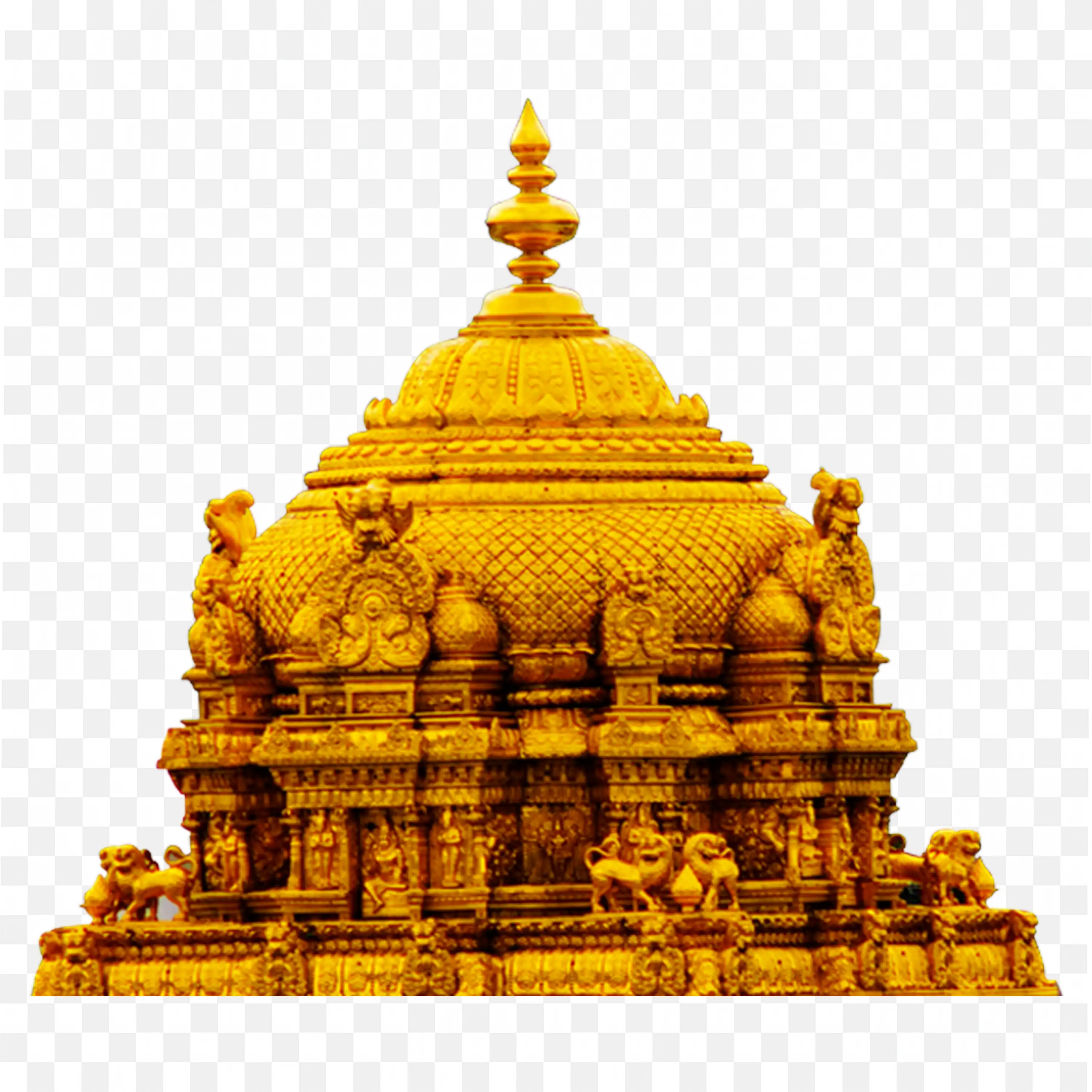 Golden Temple Image Used In Religious Festival Themes