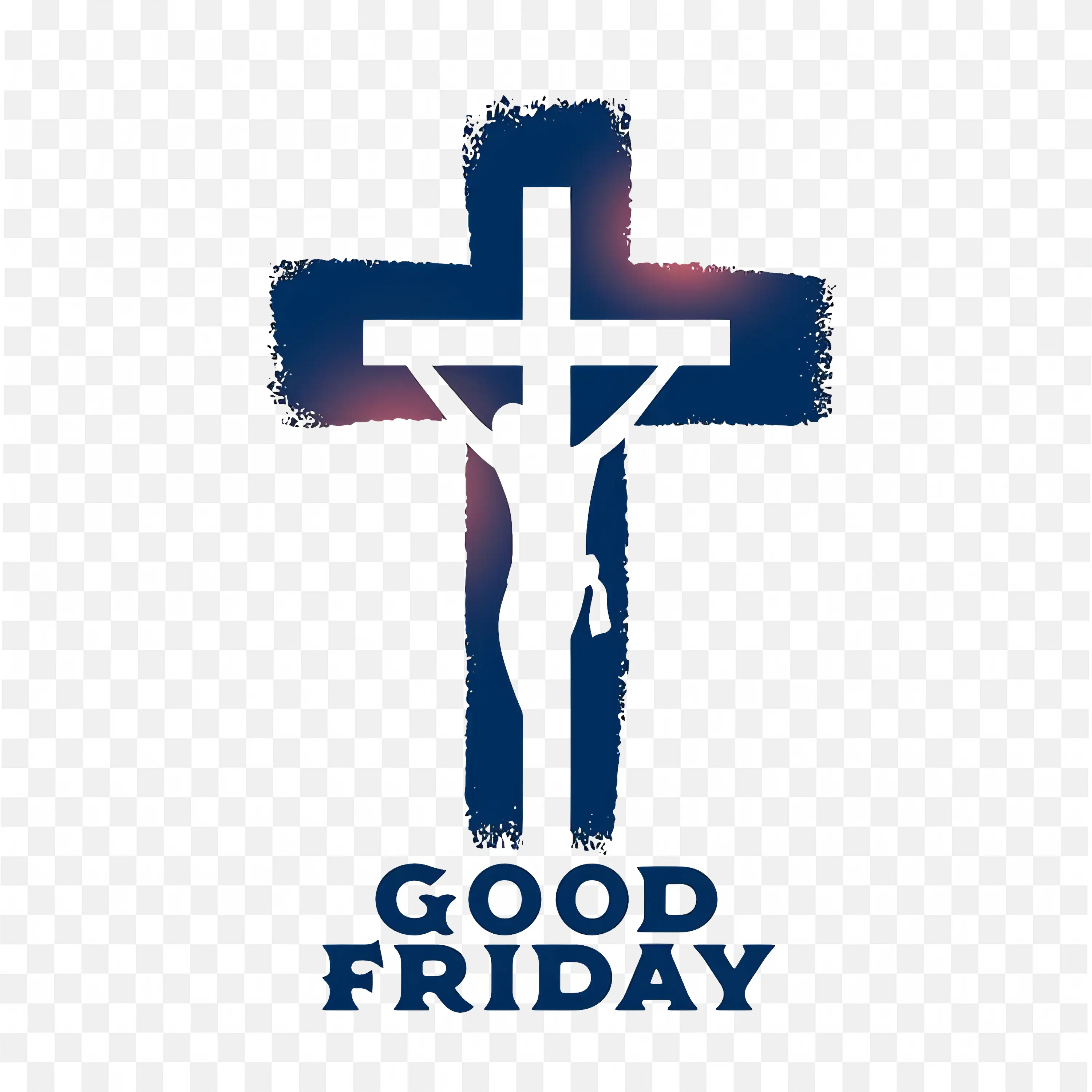 Good Friday Cross Graphic Religious Christian Illustration