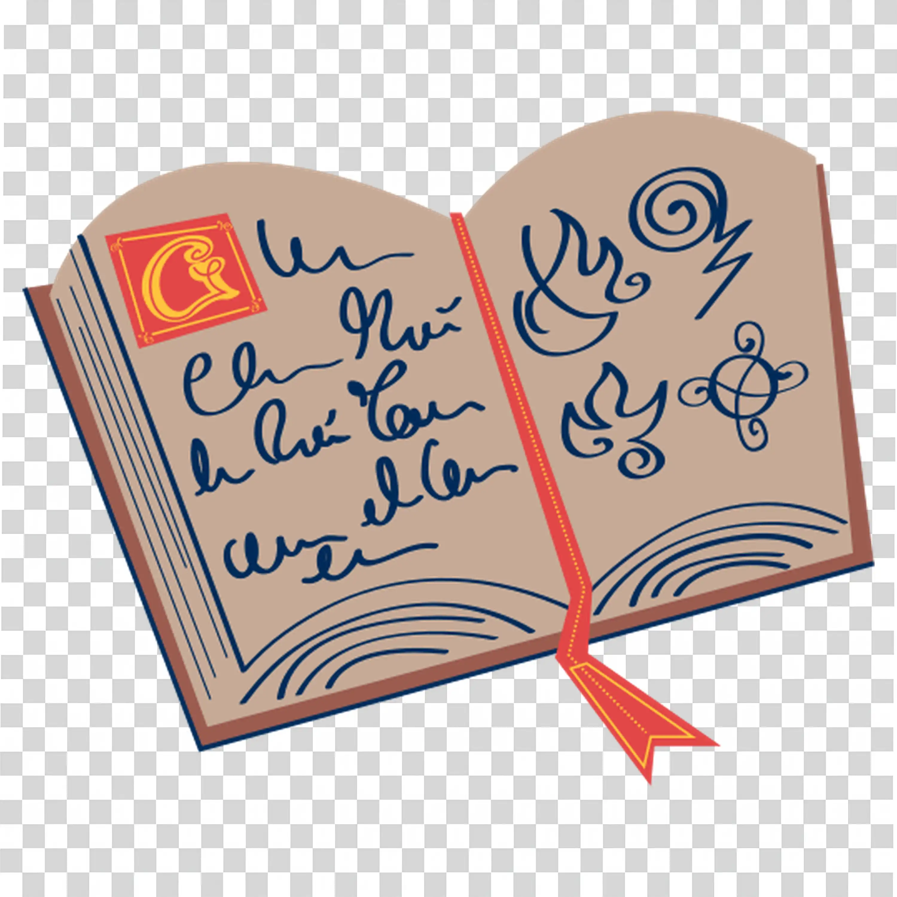 Halloween Spellbook Magic and Pumpkin for a Magical Halloween