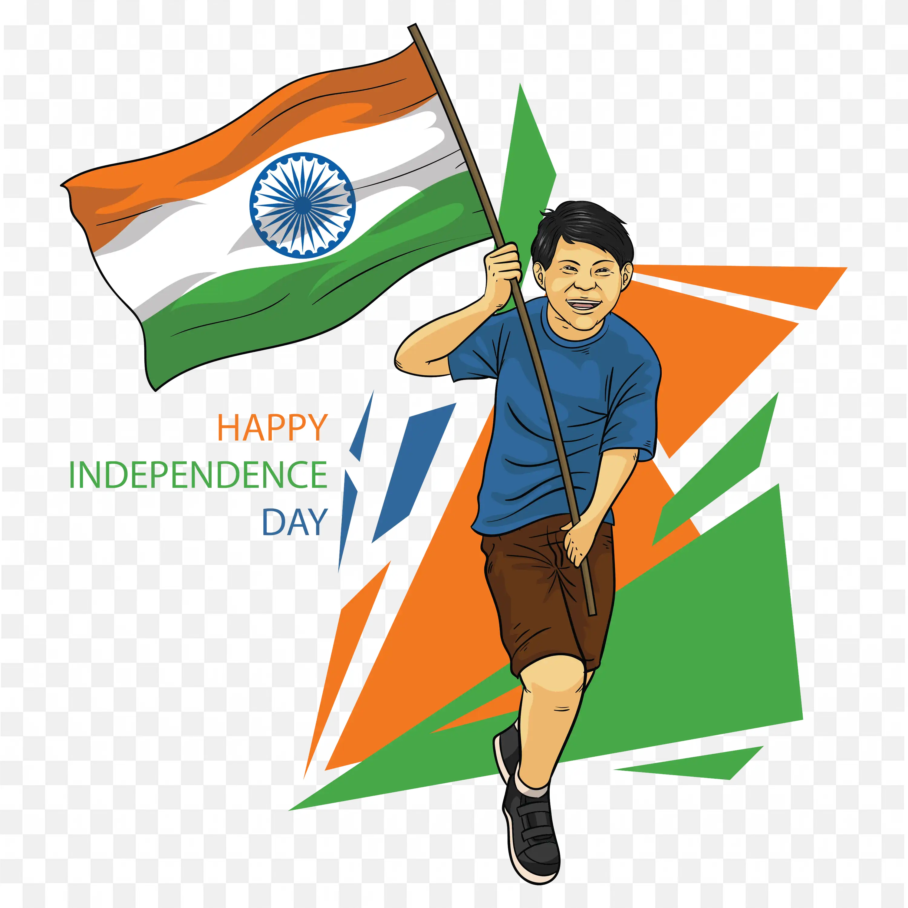 Happy Independence Day Images Wishing and Greeting Art