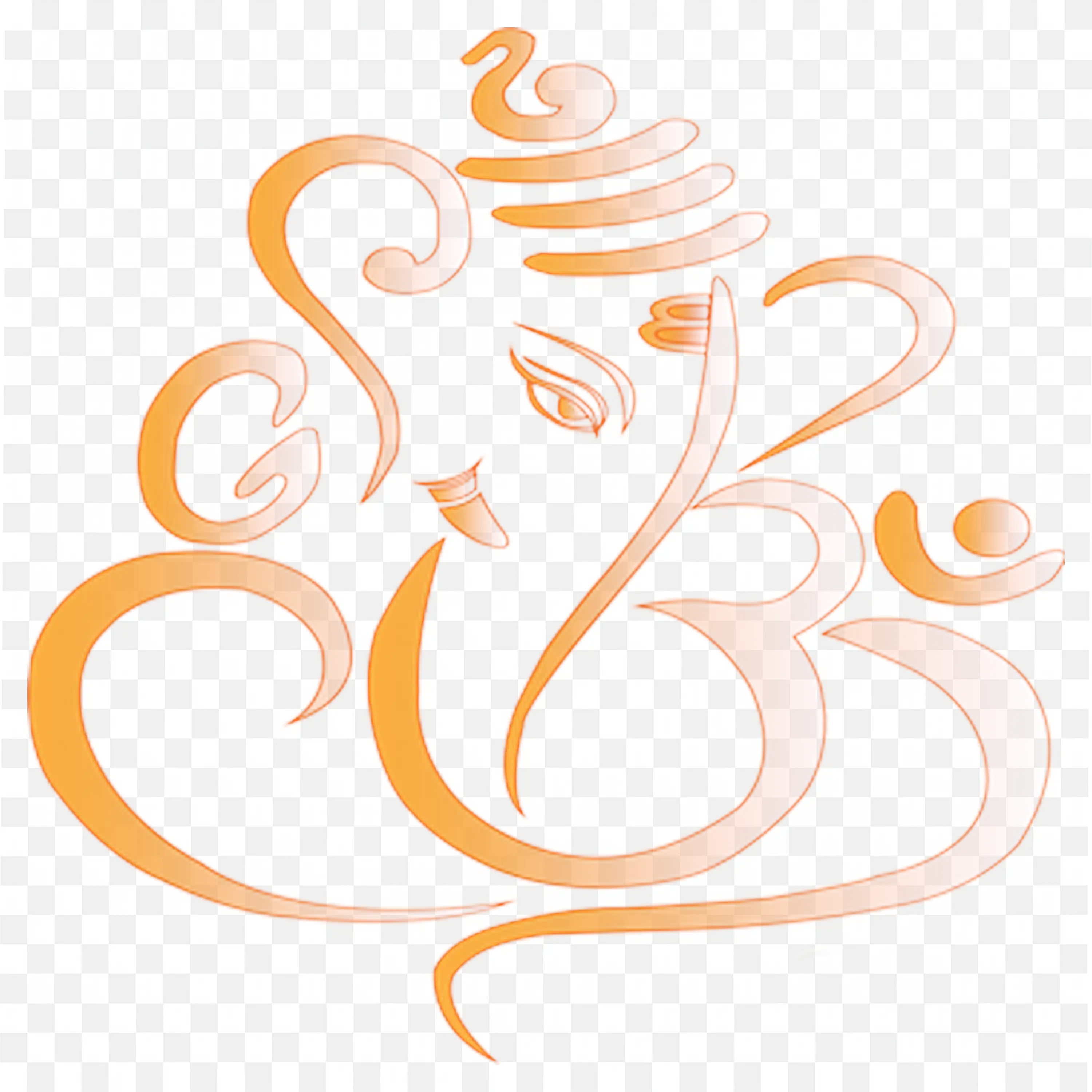 Lord Ganesha Clipart PNG Images Hindu Deity Illustration