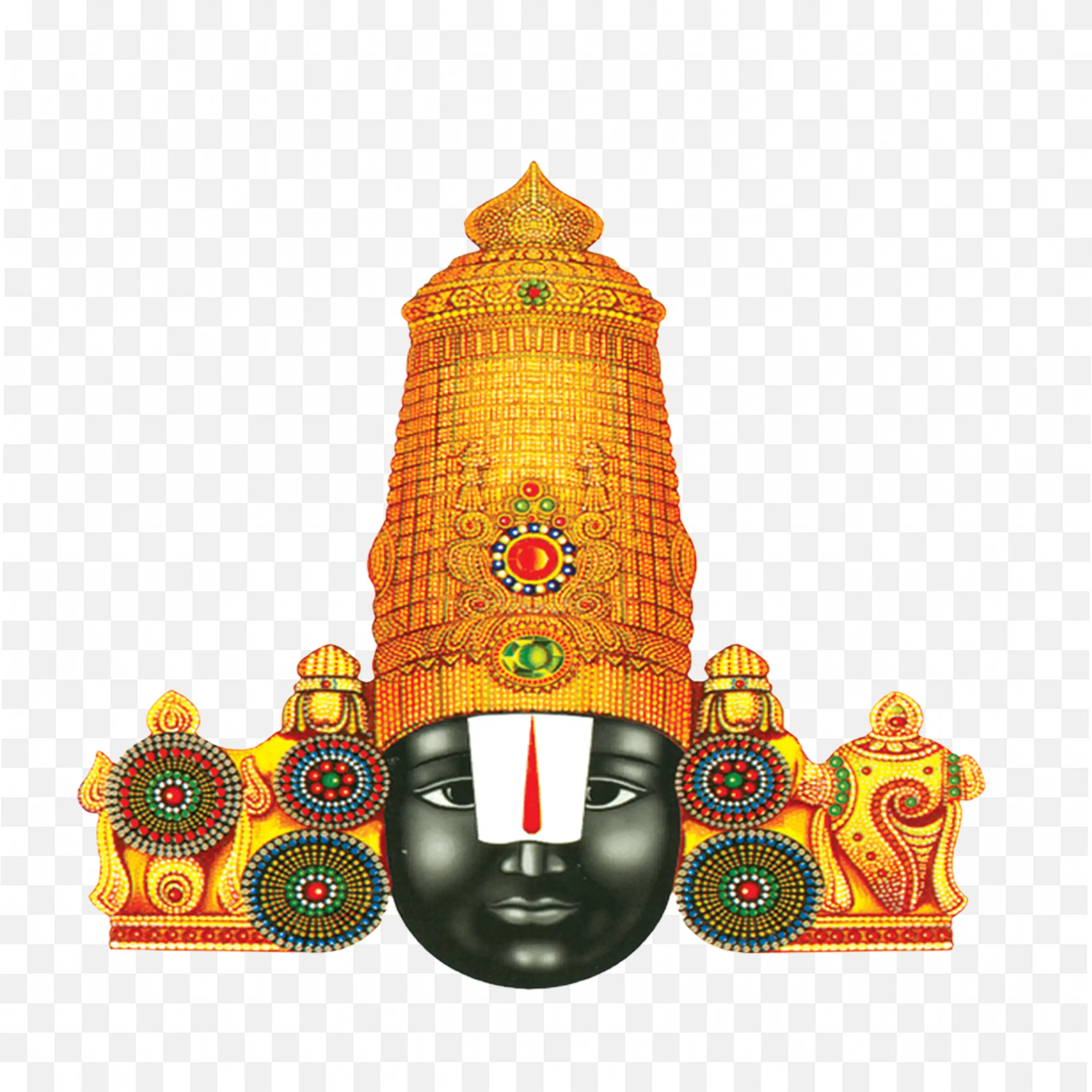 3D Lord Venkateswara Image Divine Hindu Deity Art