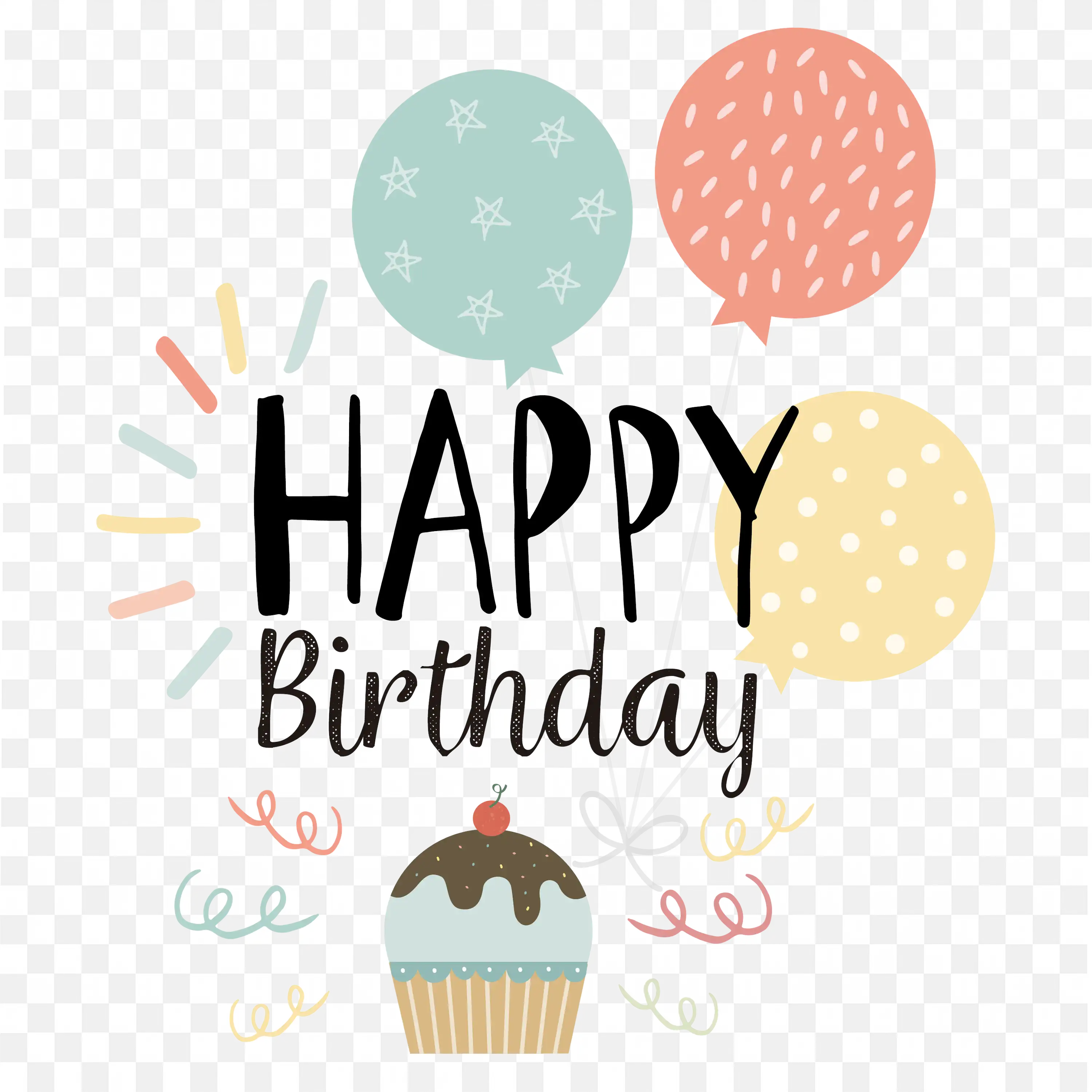 Lovely Birthday PNG Images Birthday Clipart Vector Png