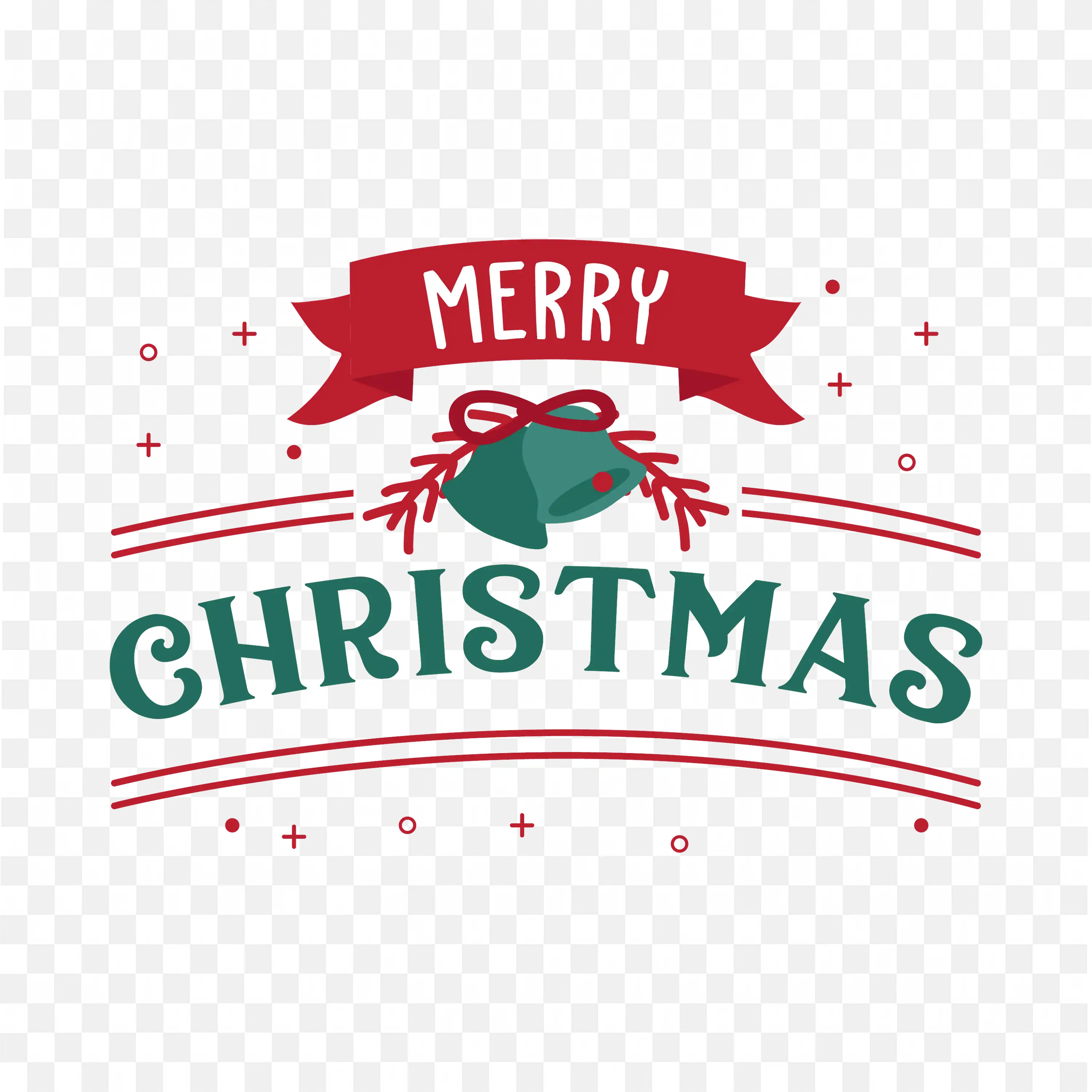 Merry Christmas Reindeer Banner Holiday Illustrationes