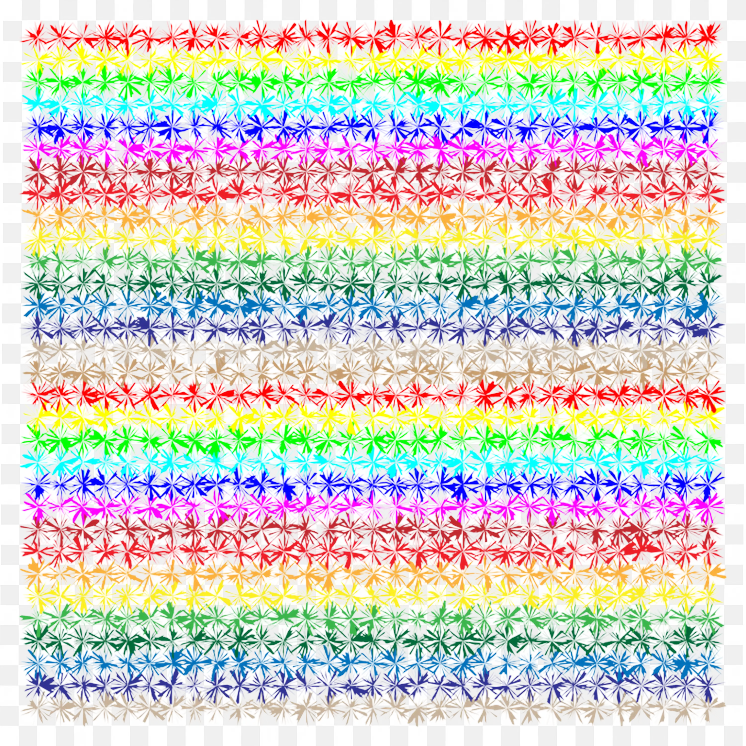 Multicolor Rainbow Tinsel Strands For Bright Celebration