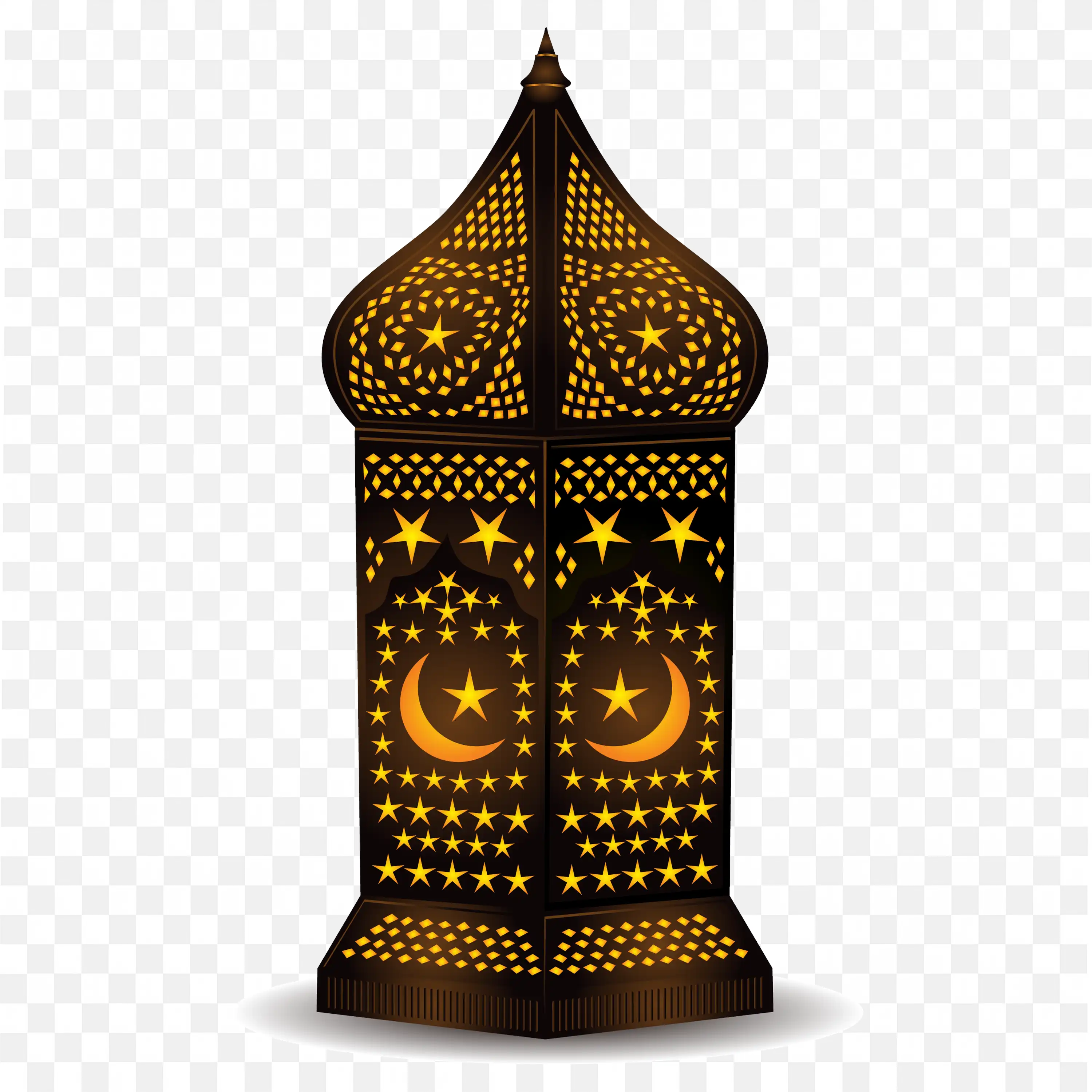 Ramadan Lanterns PNG Traditional Islamic Decor Art