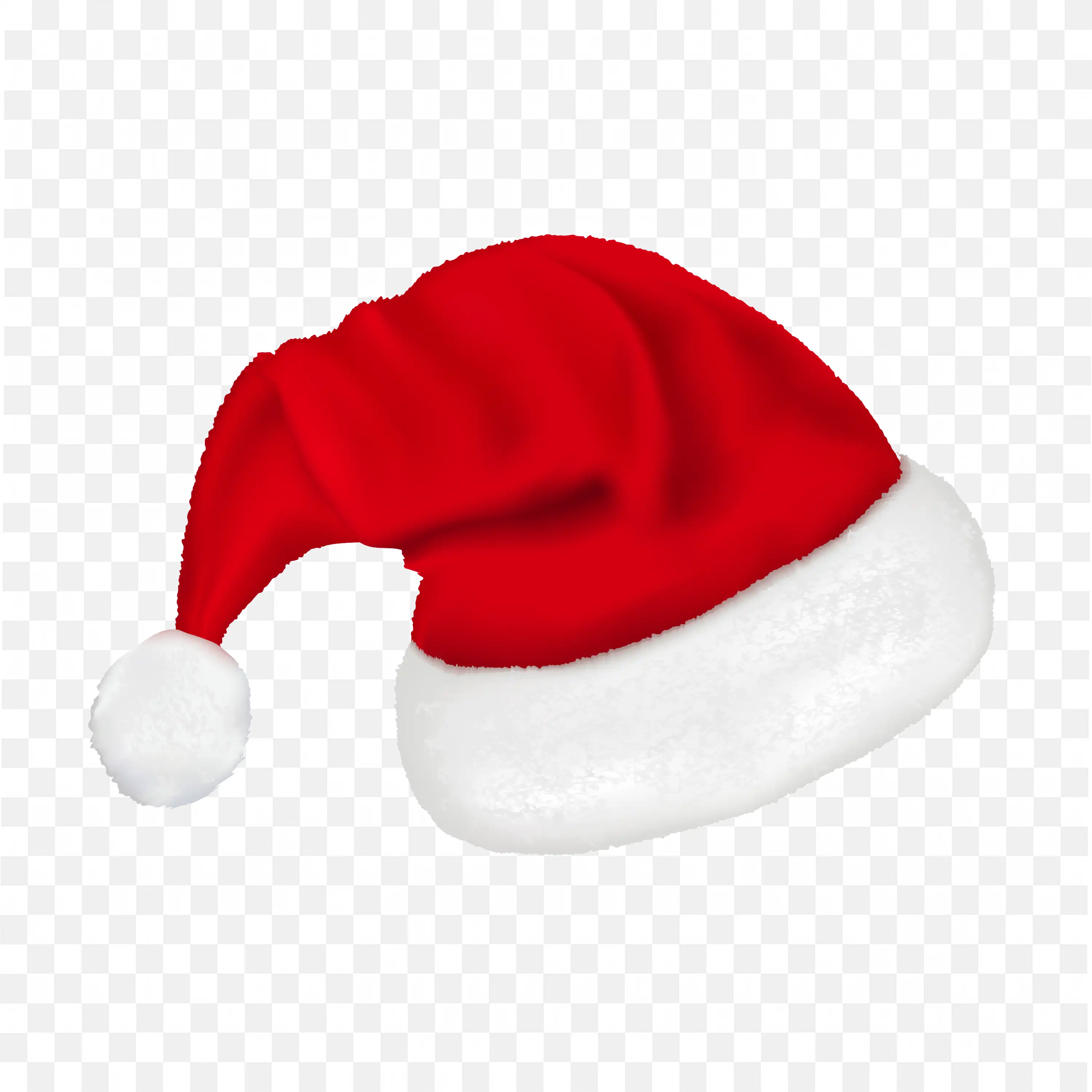 Santa Claus Hat PNG Free Download for Festive Designs