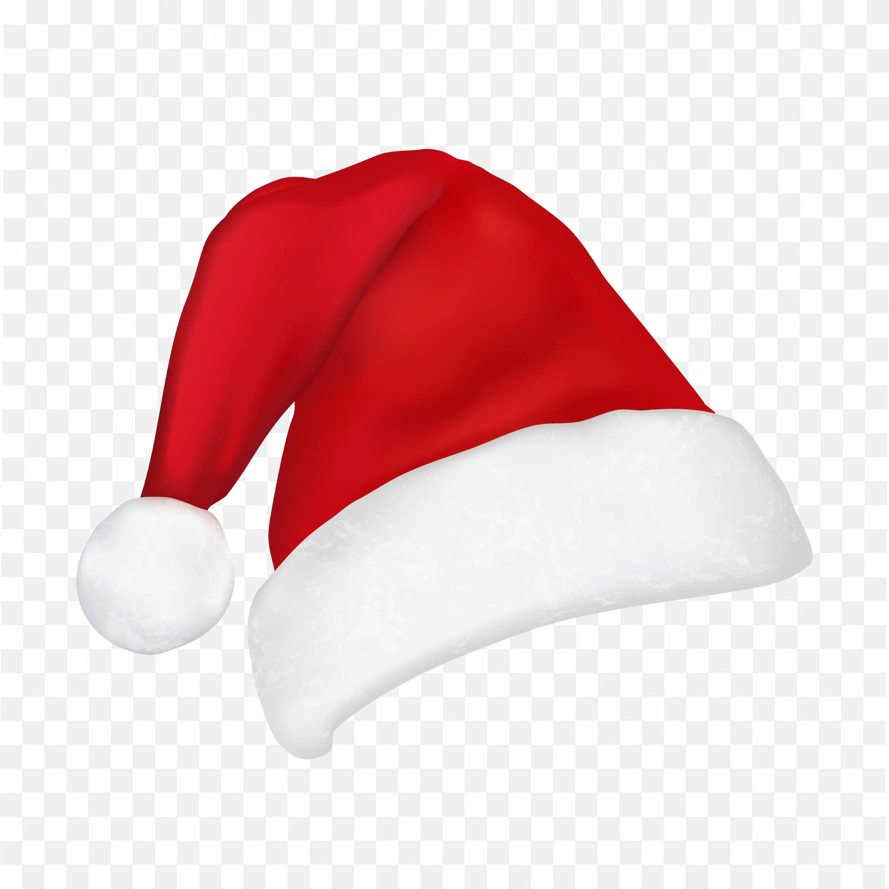 Santa Hat Rendering Images Free Download in PNG and Vector