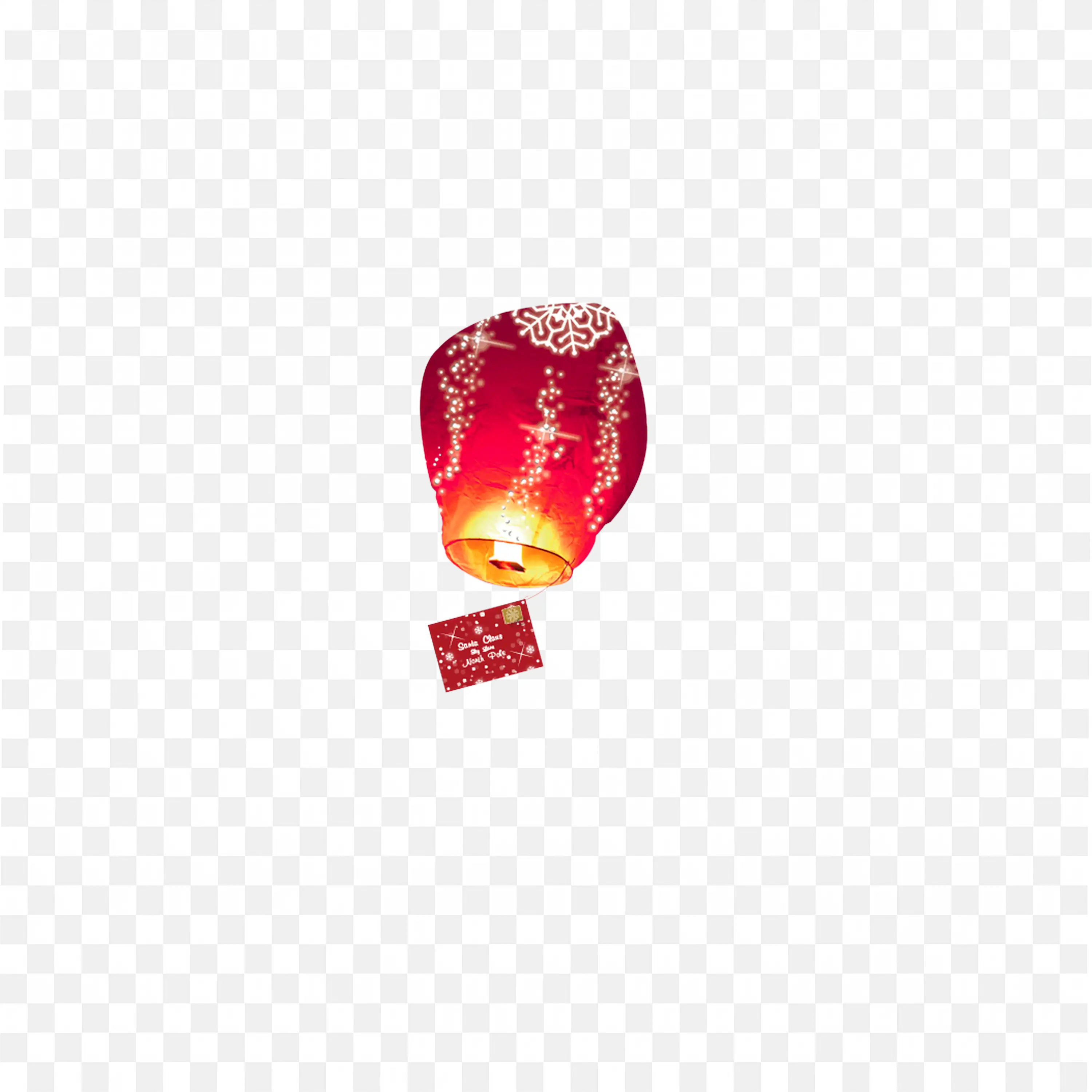 Small Decorative Red Lantern For Festival Celebration