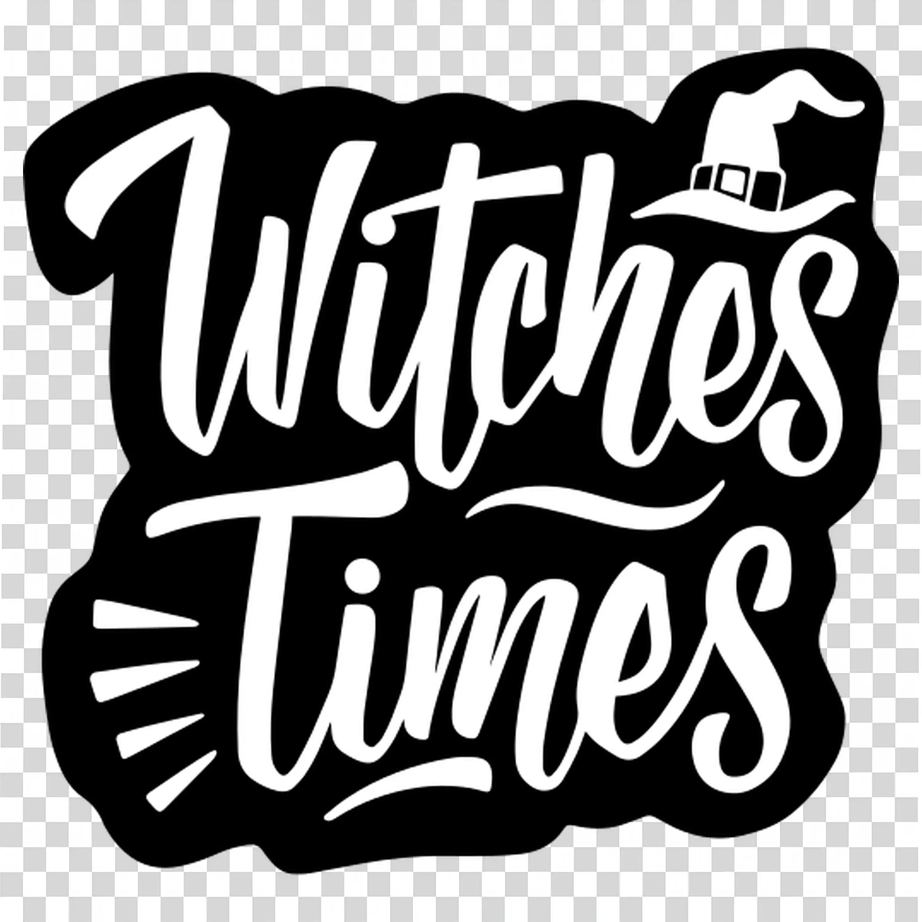Witches Times a Fun Halloween Design PNG Free Download