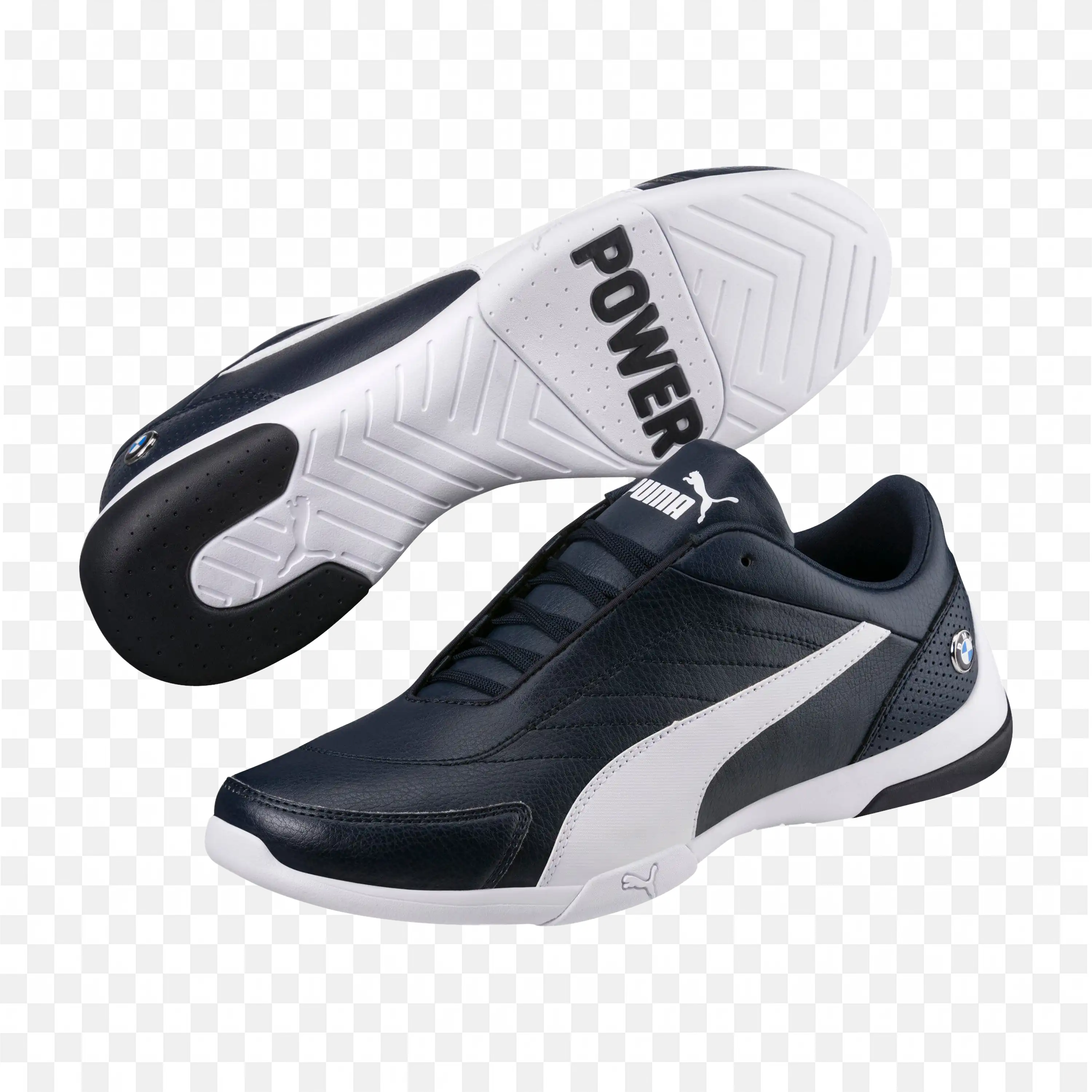 Black and White Running Shoes for Men Png Download Free