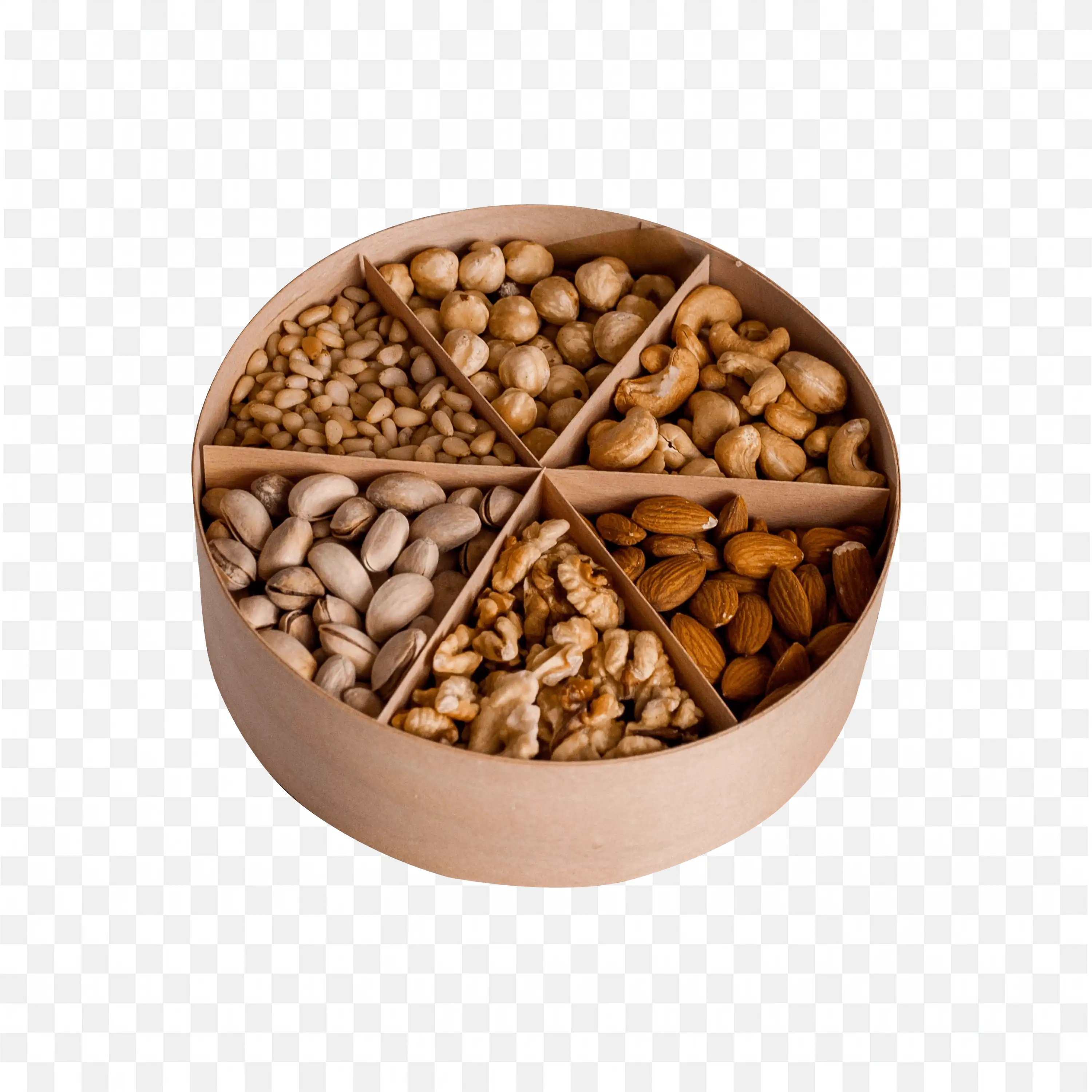 Deluxe Mixed Nuts Gift Box Healthy Foodie Snack Free Png