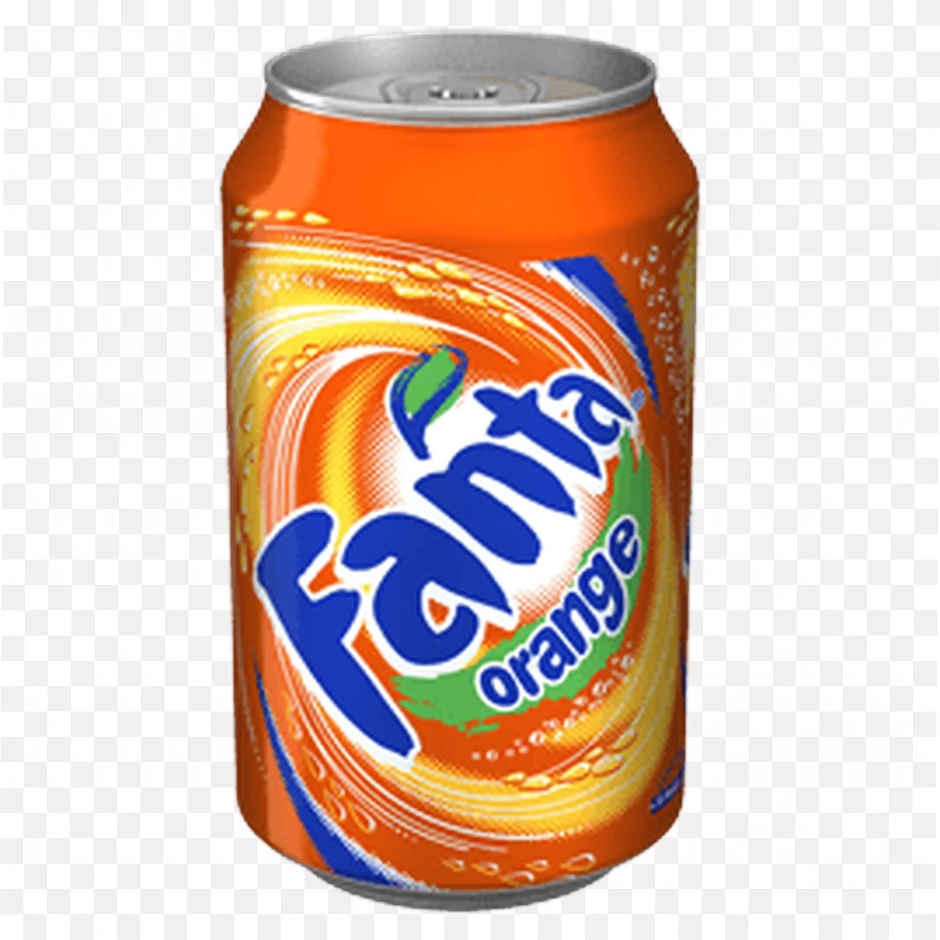 Fanta Orange Flavor Tin Can Free Png Image Download