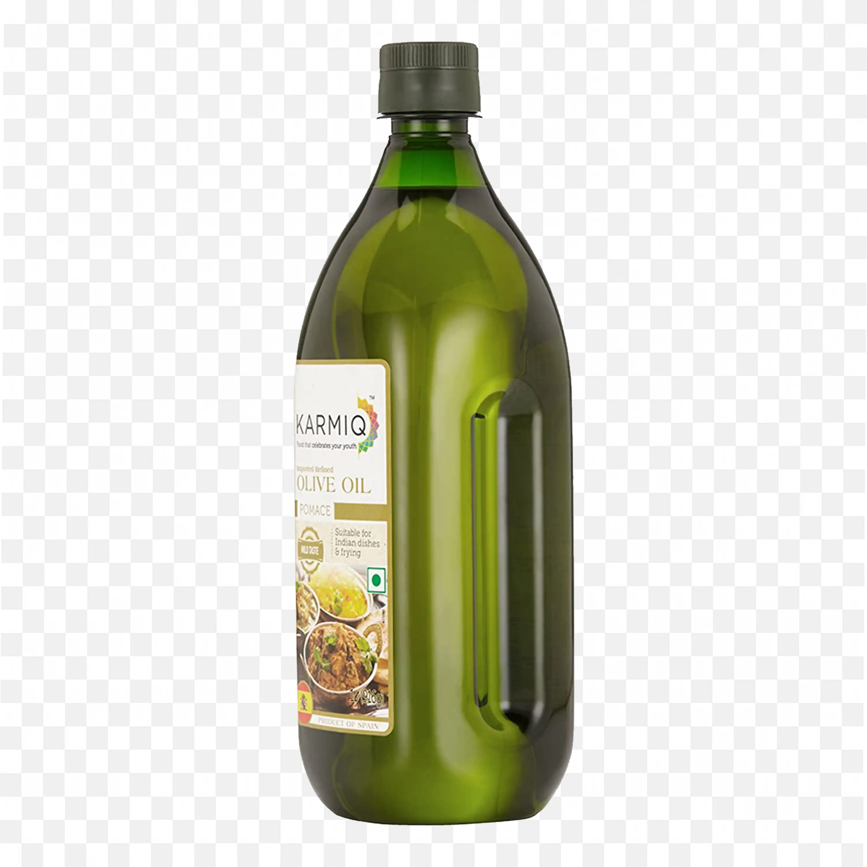 Karmiq Refined Olive Oil Pomace Bottle for Cooking Free Png