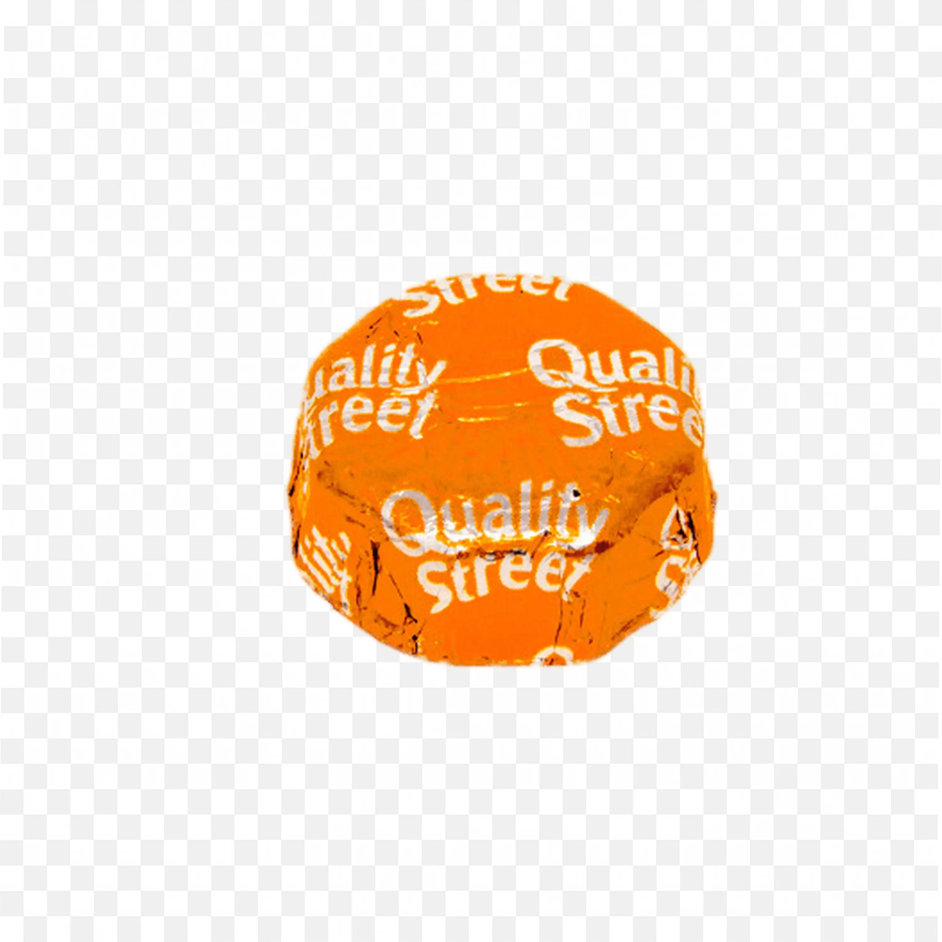 Rounded Shape Quality Street Orange Candy Free Png Image