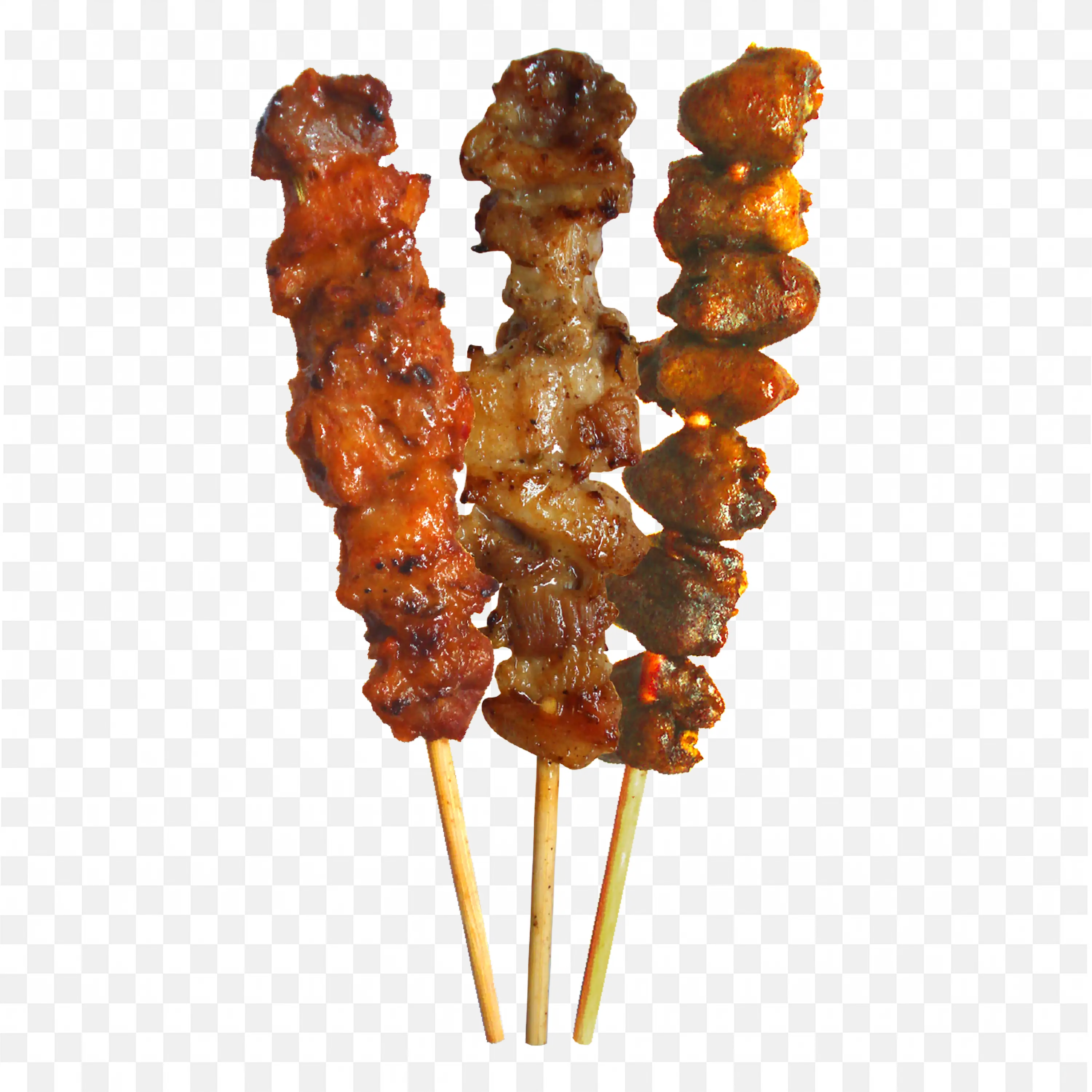 Tasty Grilled Meat Skewers Perfect for Bbq and Street Food