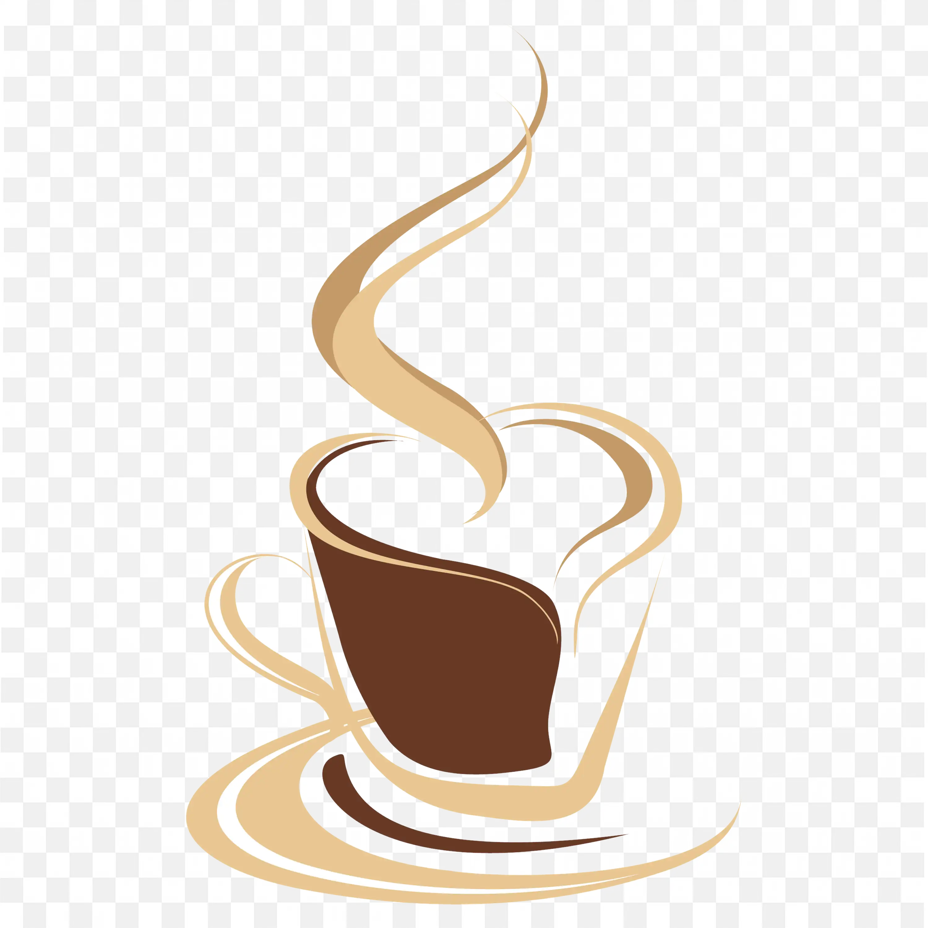 A Warm and Inviting Cup of Coffee with Steam Rising Free Png