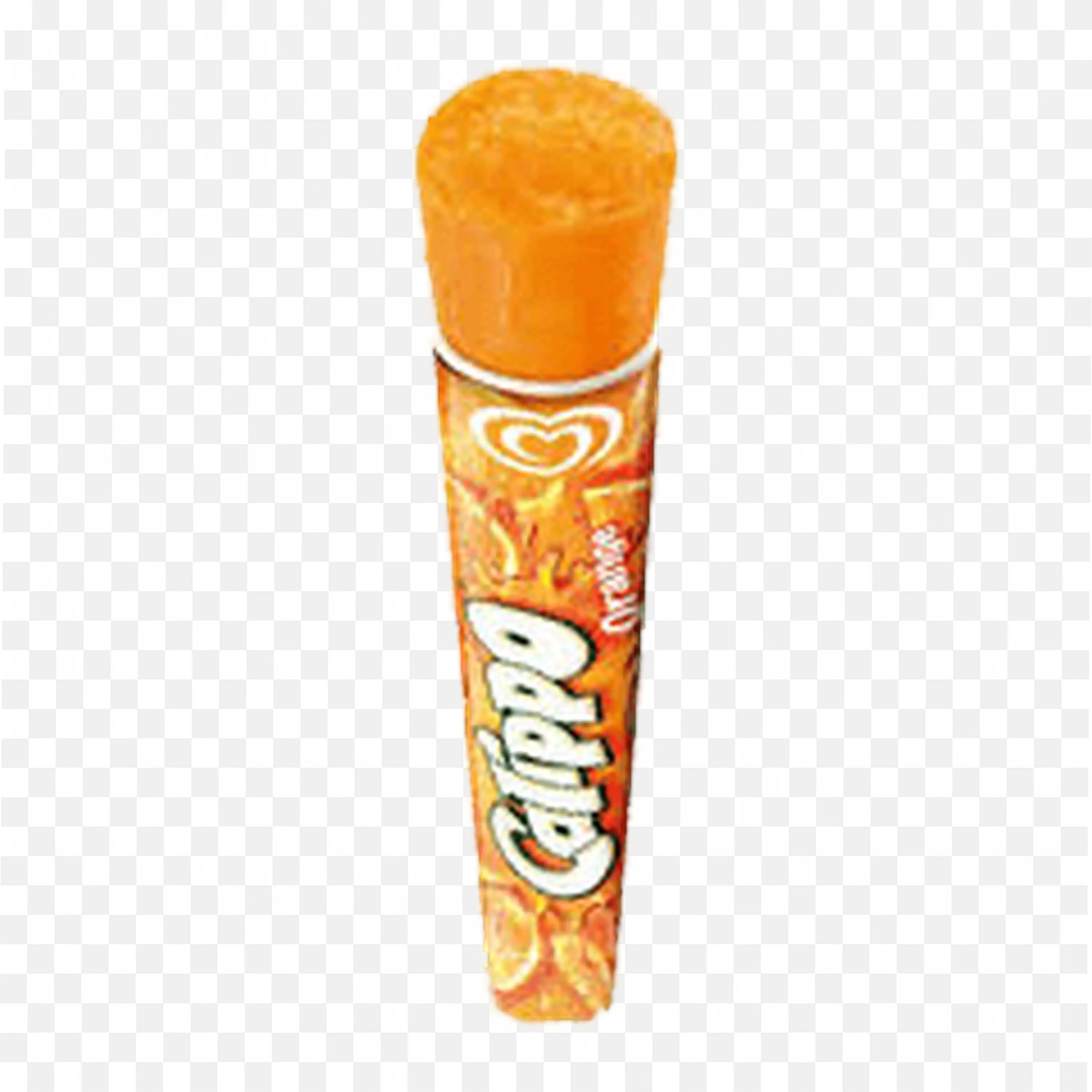 Yummy Orange Flavour Calippo Candy Tube Free Png Image
