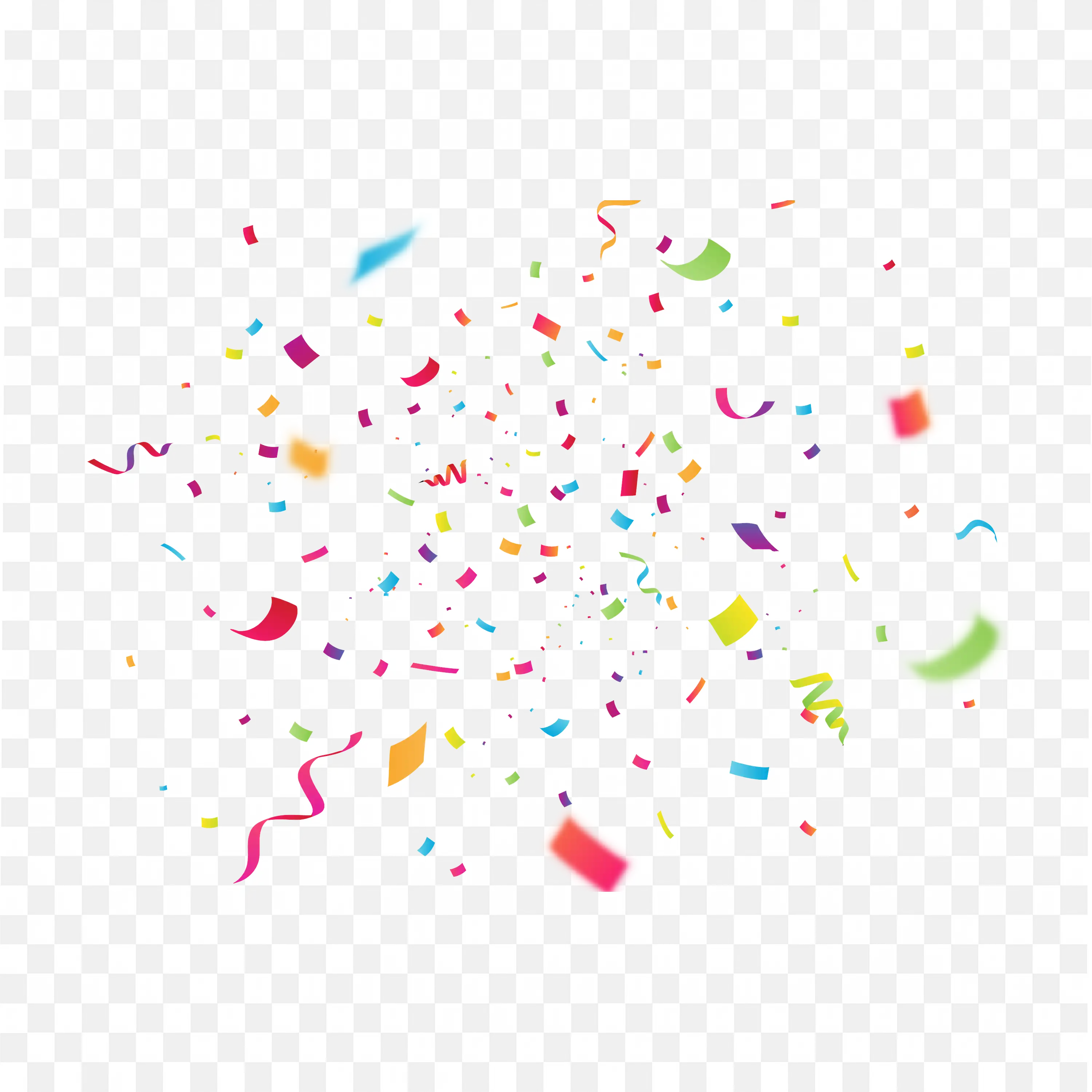 Colorful Paint Splatter Frame with White Background