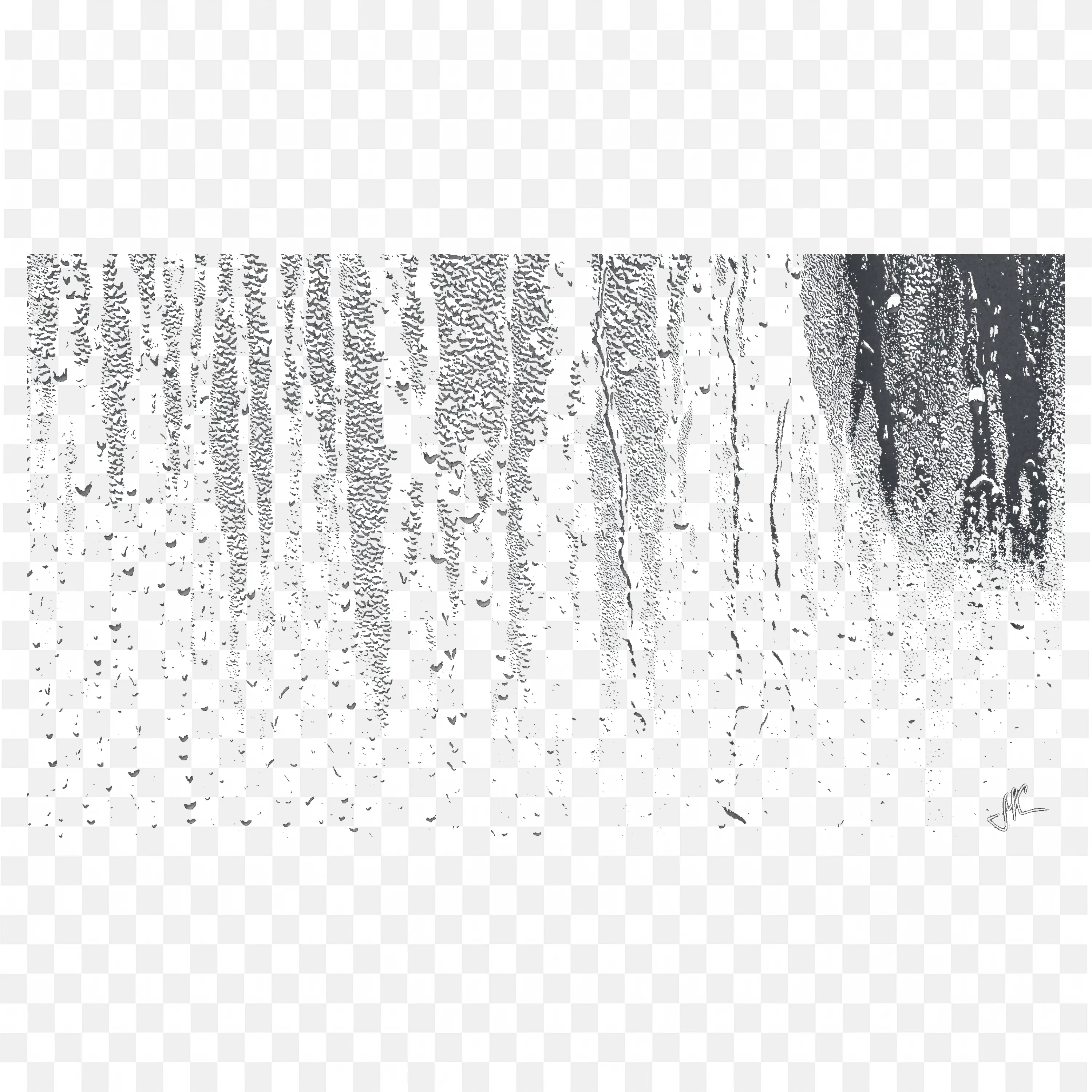 Dark Black Wood Vertical Lines Texture Background Frame Png