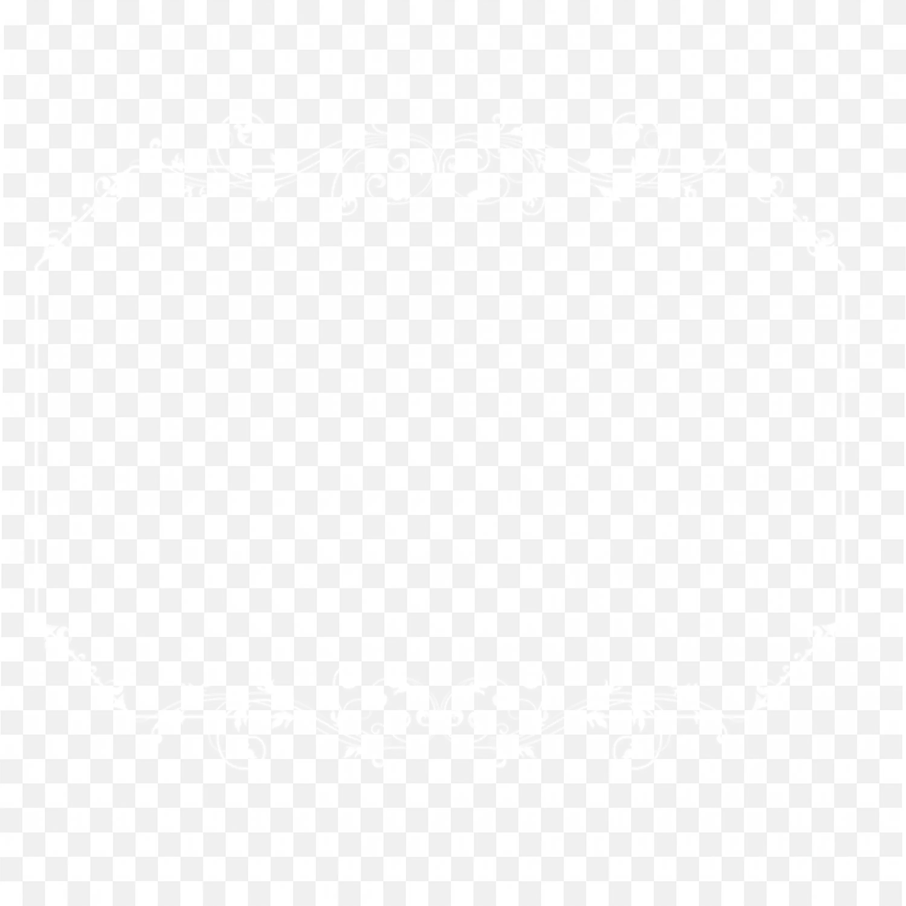 Floral Swirl Frame Ornate Animated Decorative Border Art