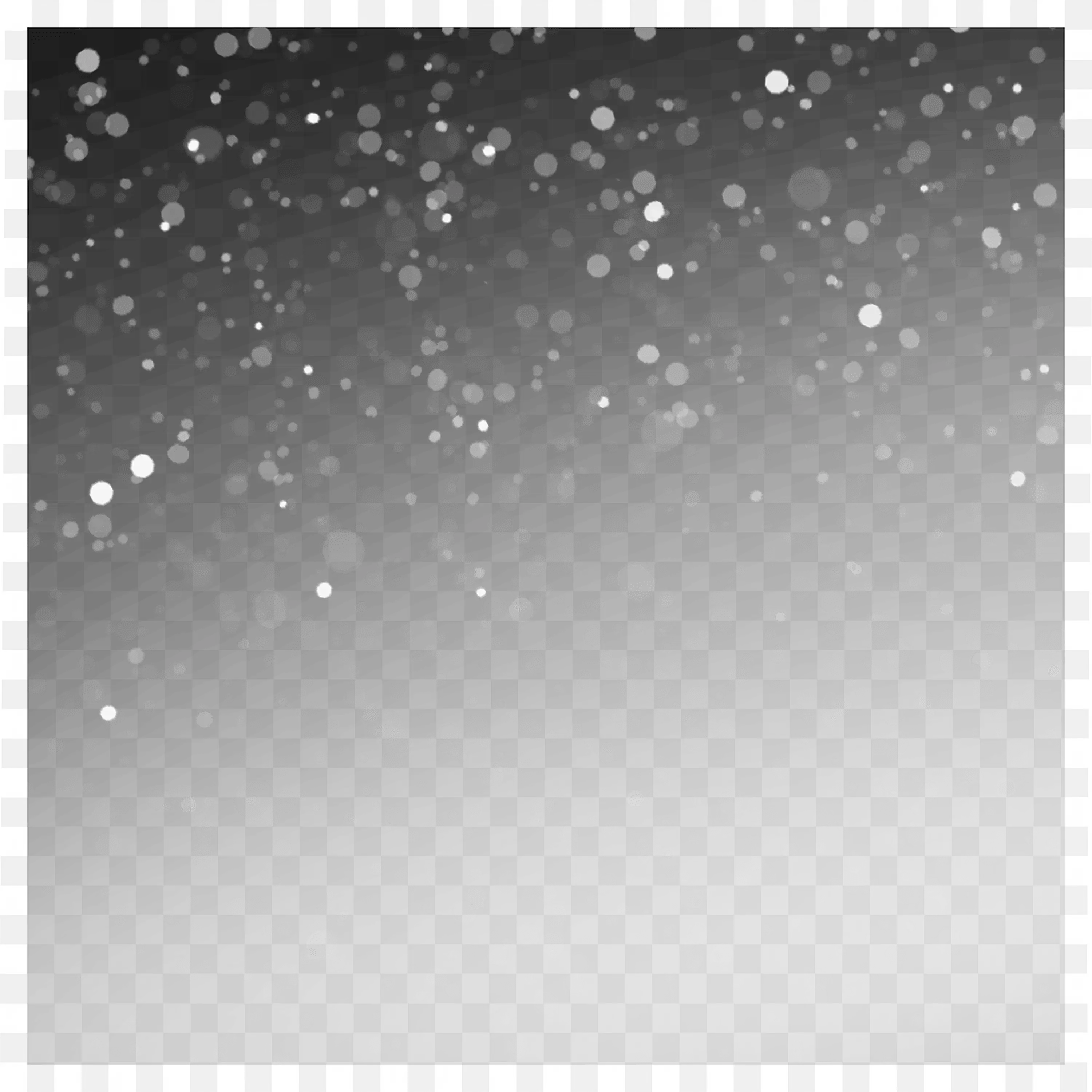 Gray Background with White Snow Or Glitter Particles Png