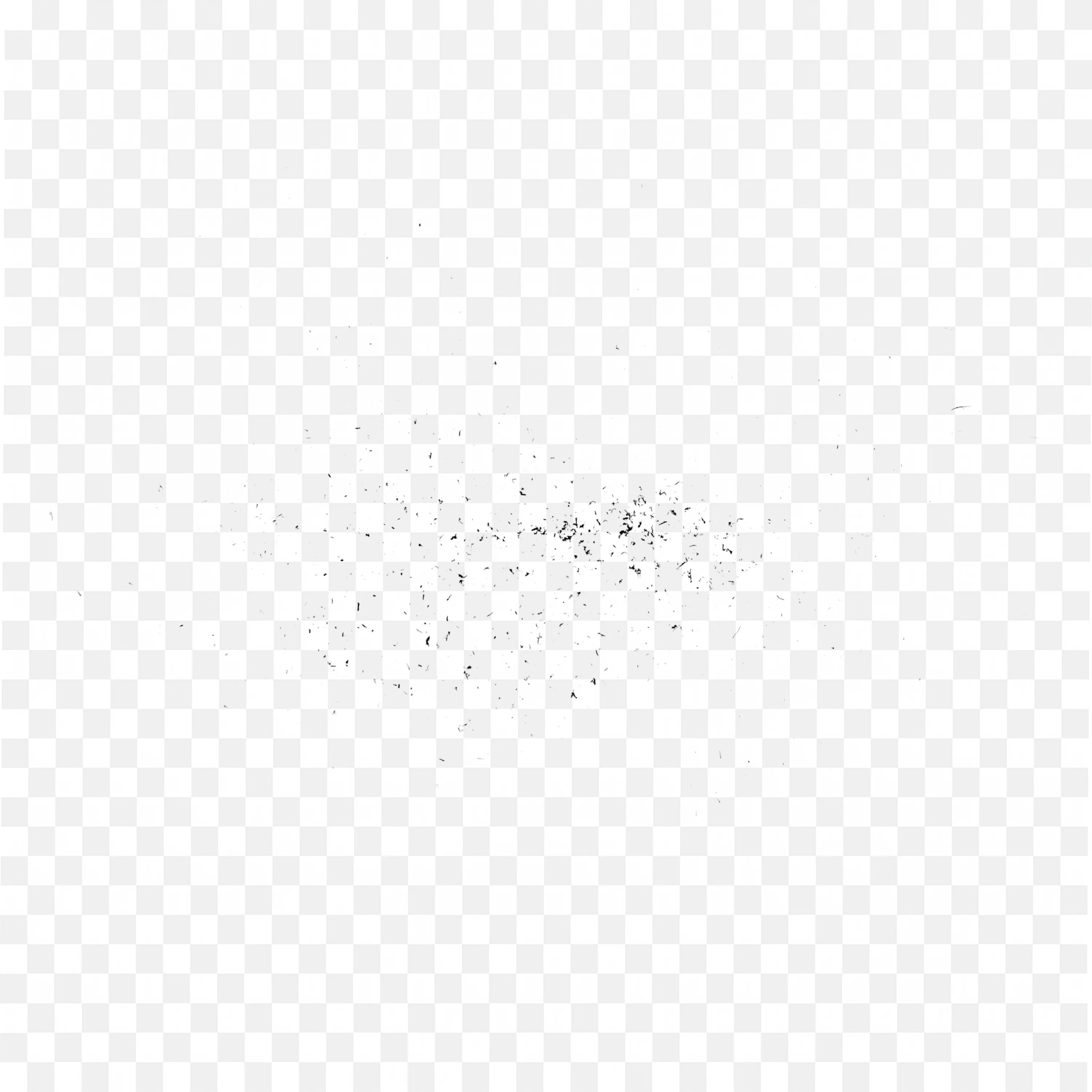 Light Gray Dot Scatter Frame with Transparent Center Art