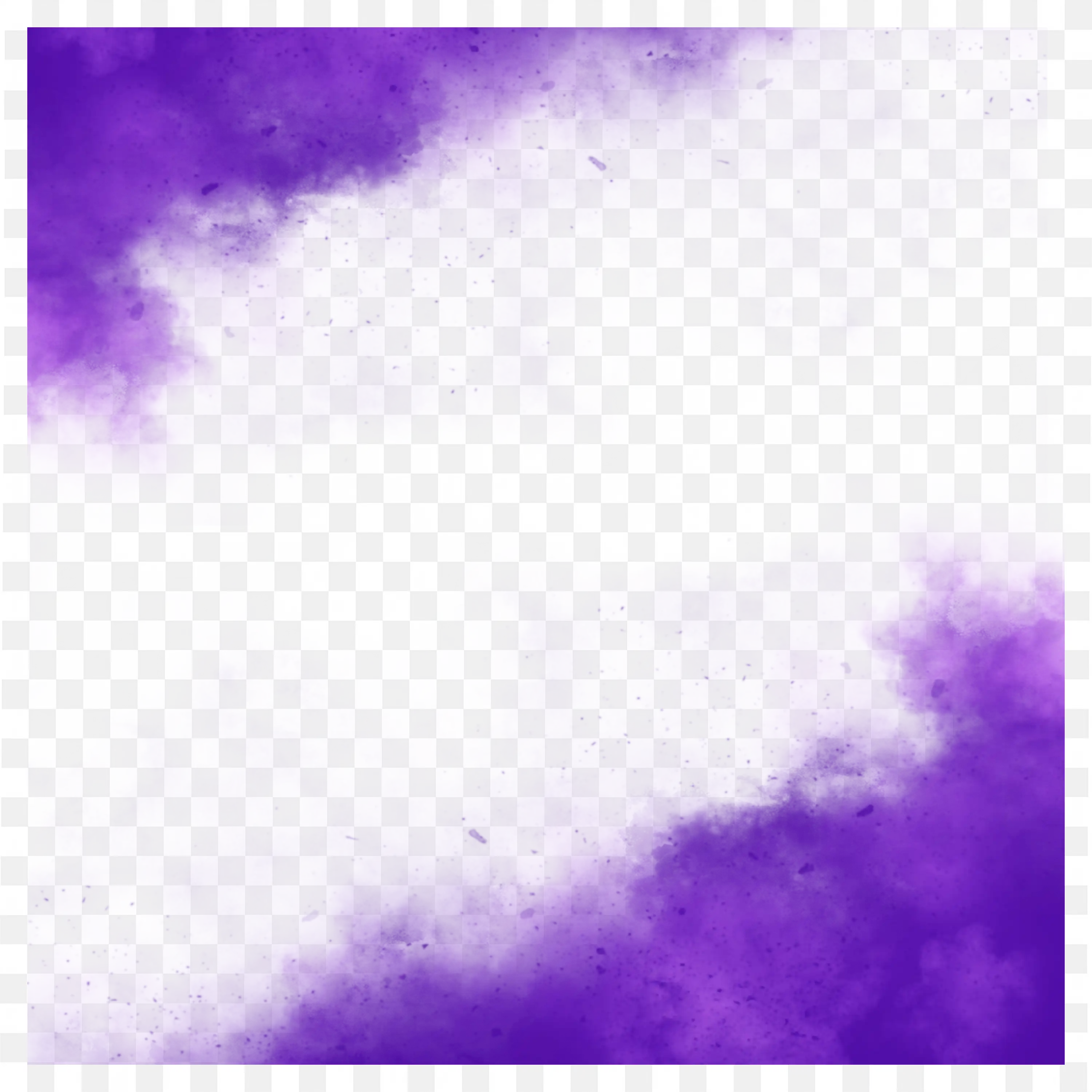 Purple Mist Smoke Texture Artistic Gradient Brush Frame