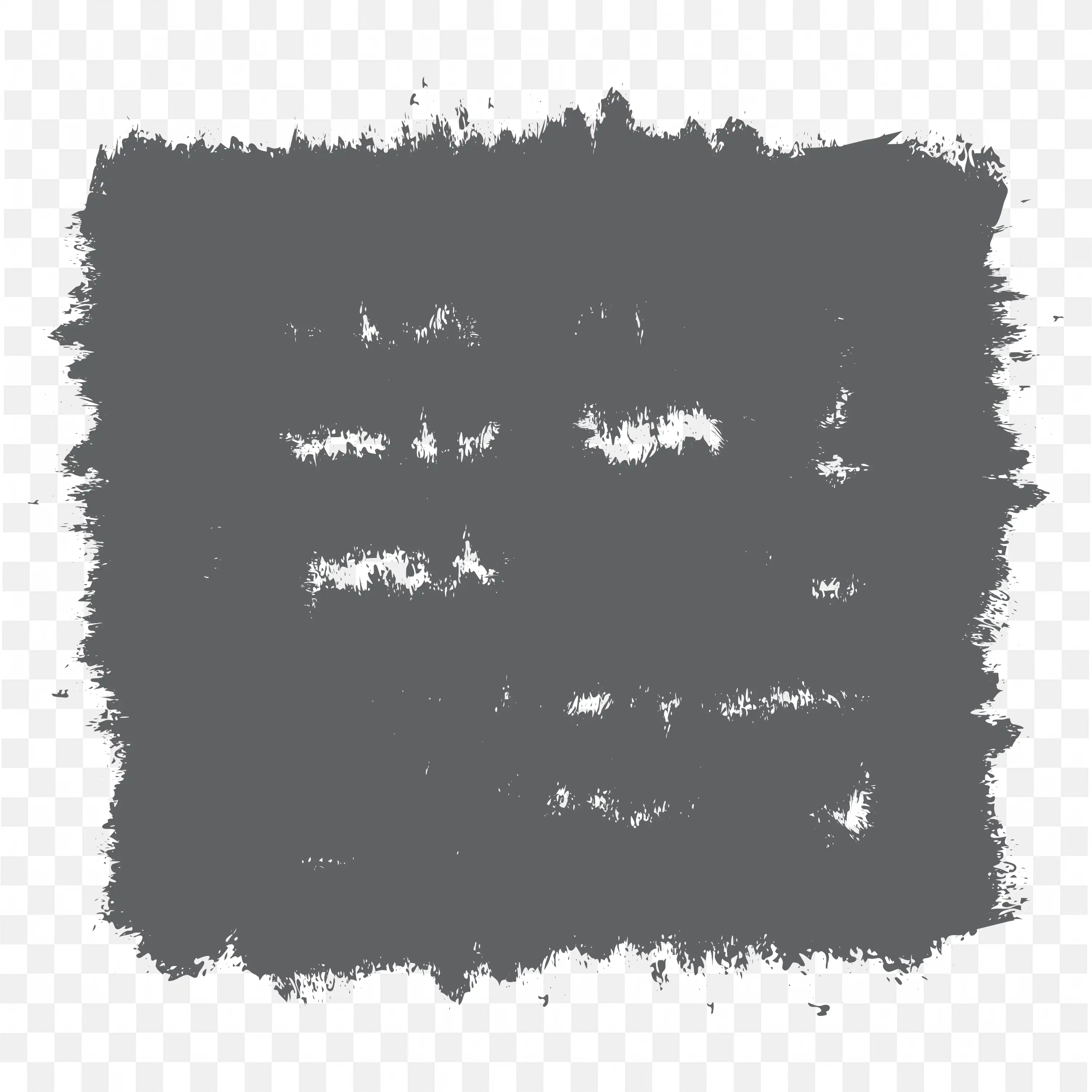 Rough Black Paint Brush Stroke Texture with Grunge Effect