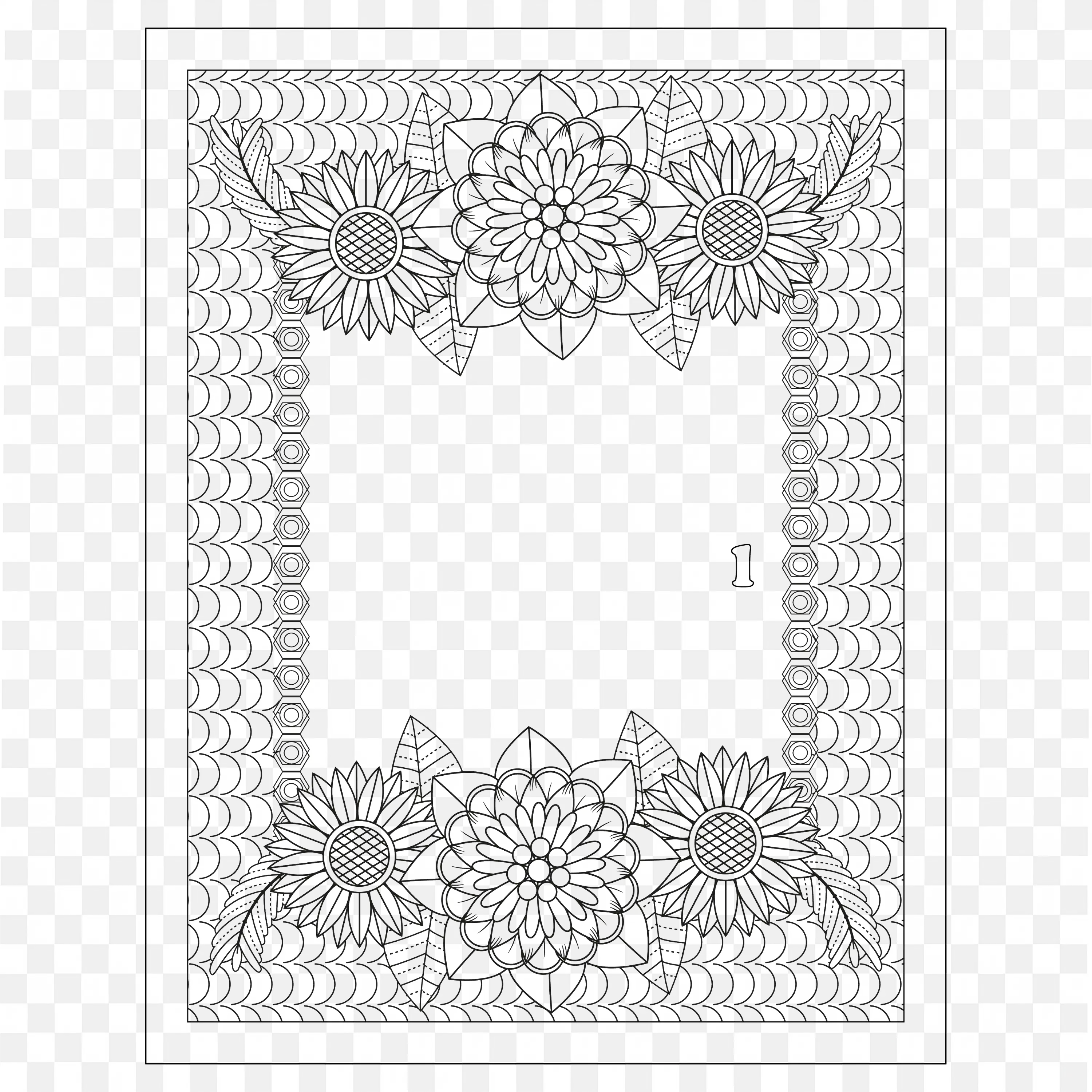 Silver Ornate Certificate Border Frame Vector Design Png