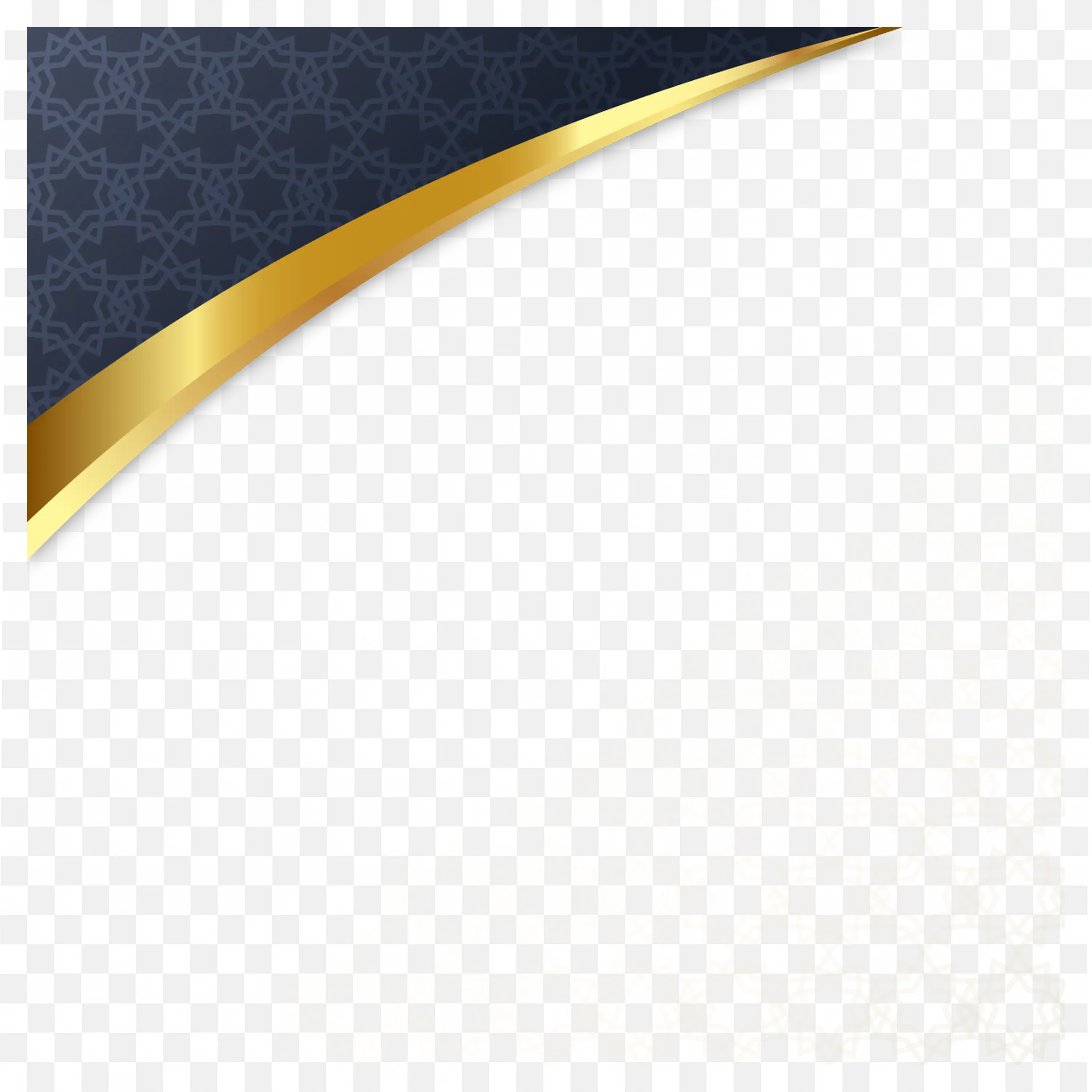 White and Gold Wave Texture Elegant Clean Border Frame