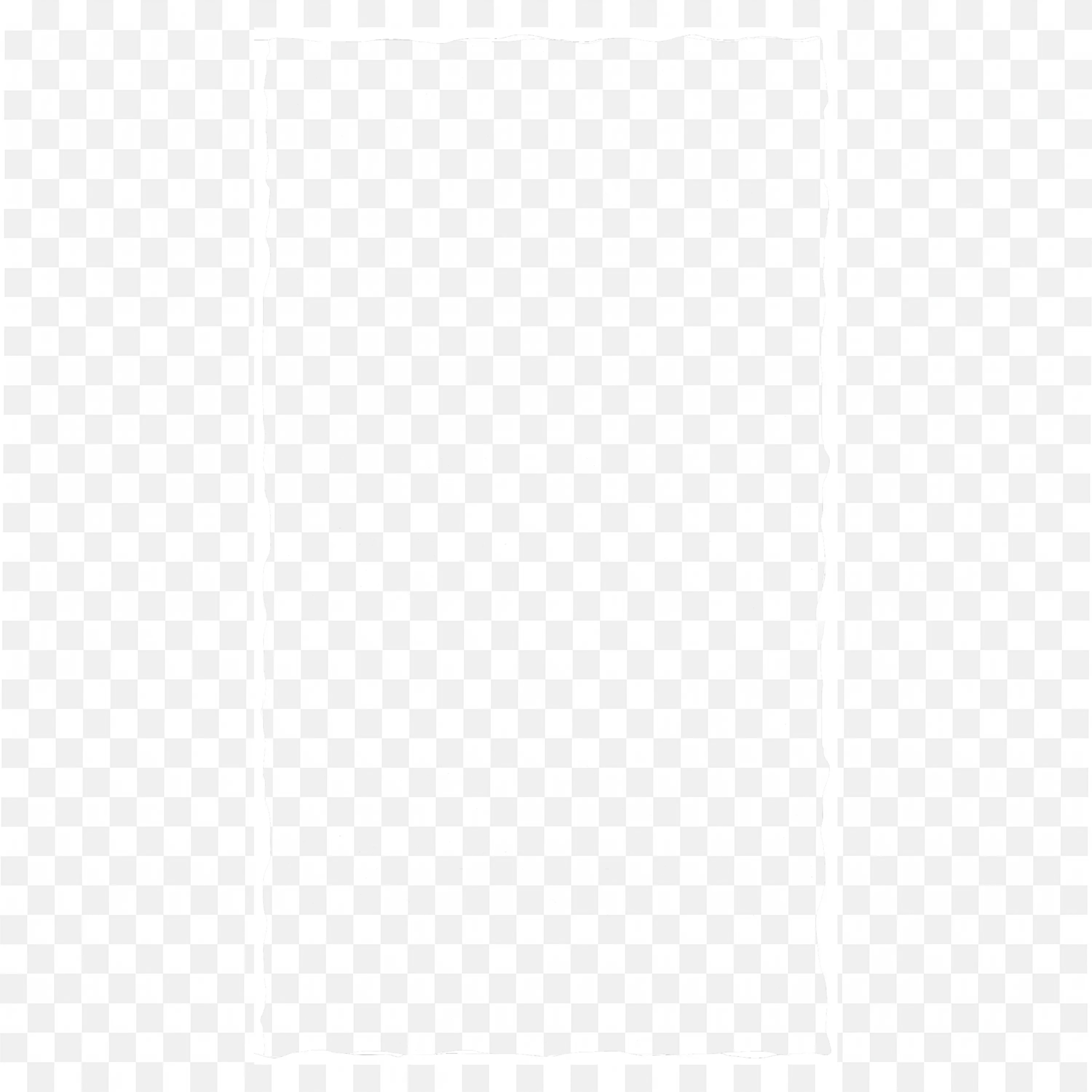 White Torn Edge Border Minimalist White Background Design