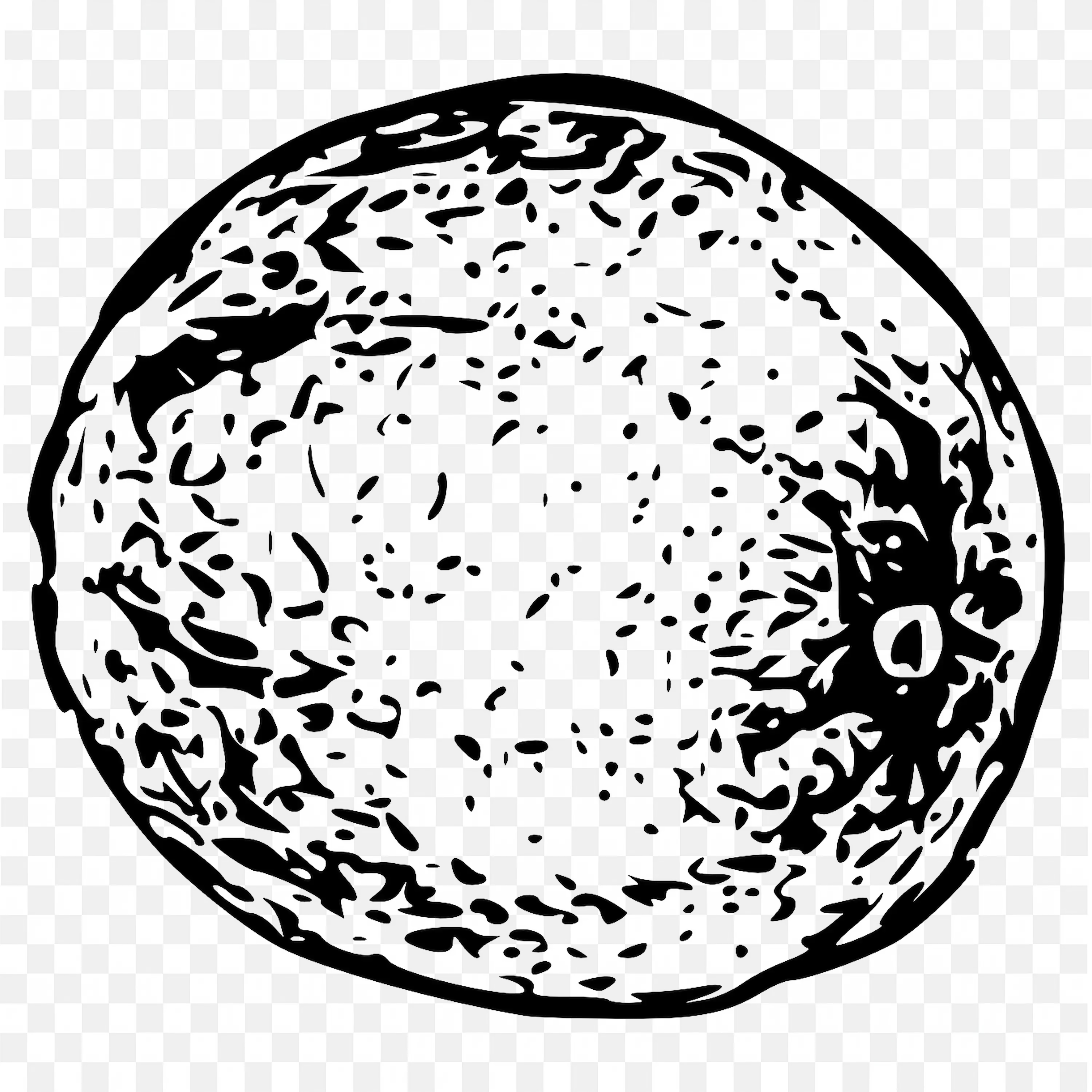 Png of Black Colour Shadow Orange Visual Image For Free