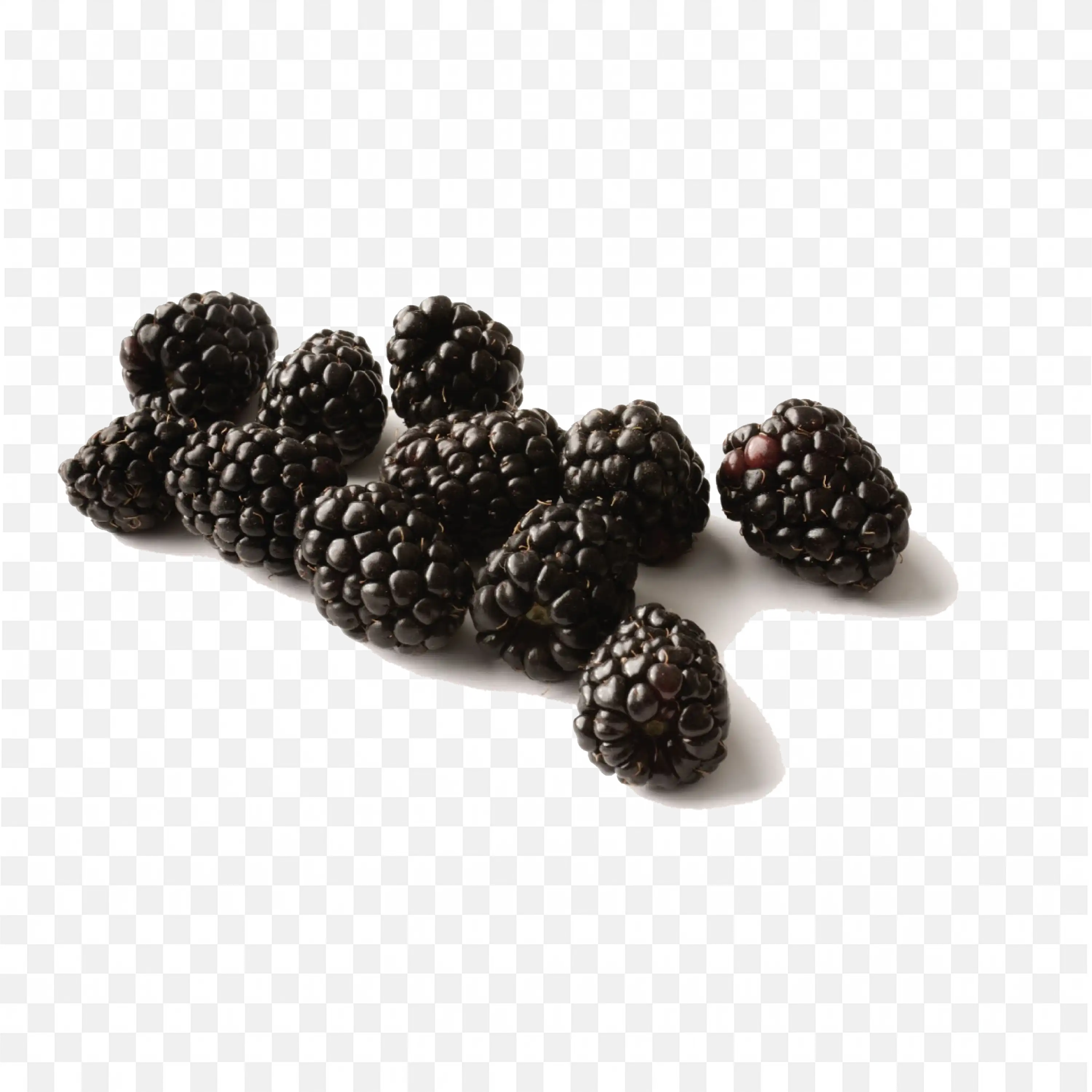 Dark Blackberries Rich in Colour and Taste Free Png Image
