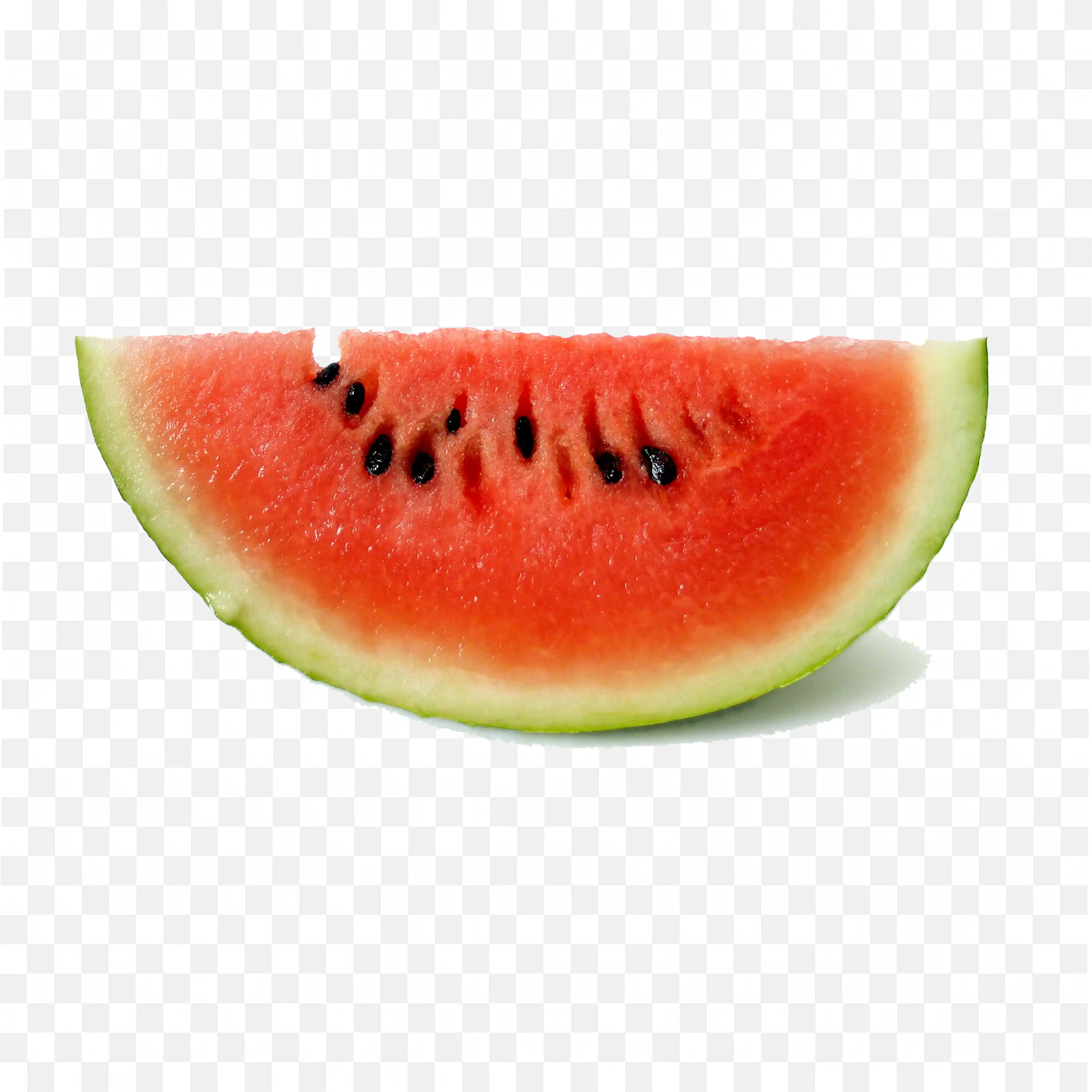 Fresh Watermelon with Seeds Inside in it Png Image Free