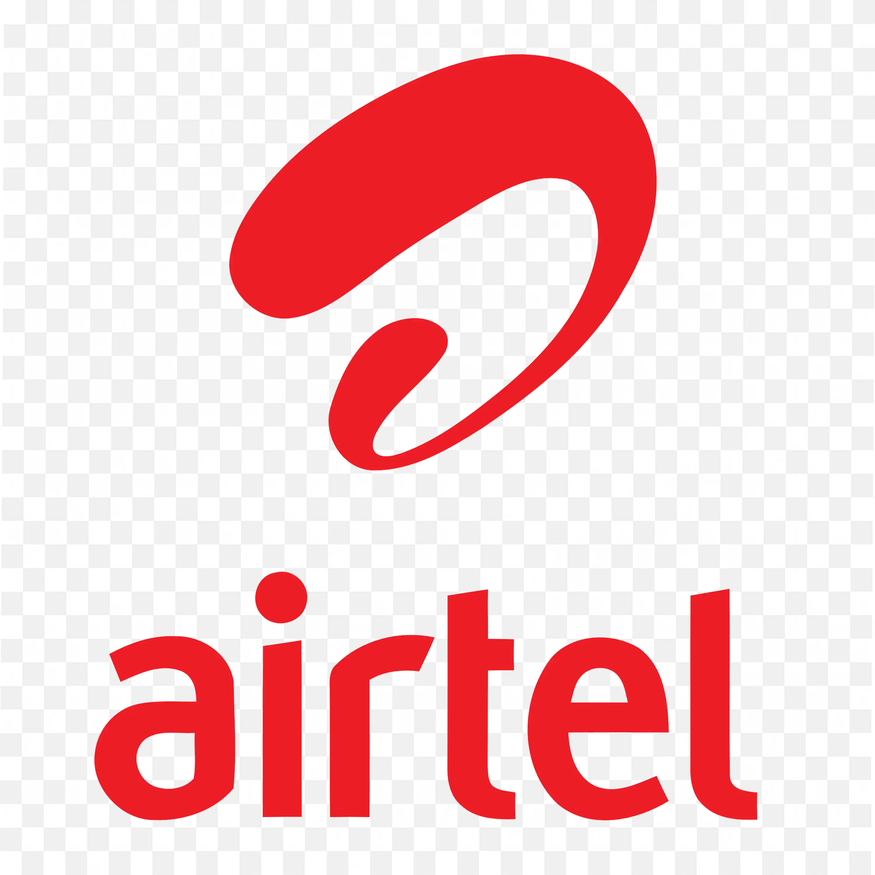 Airtel Indian Mobile Network Logo PNG for free download