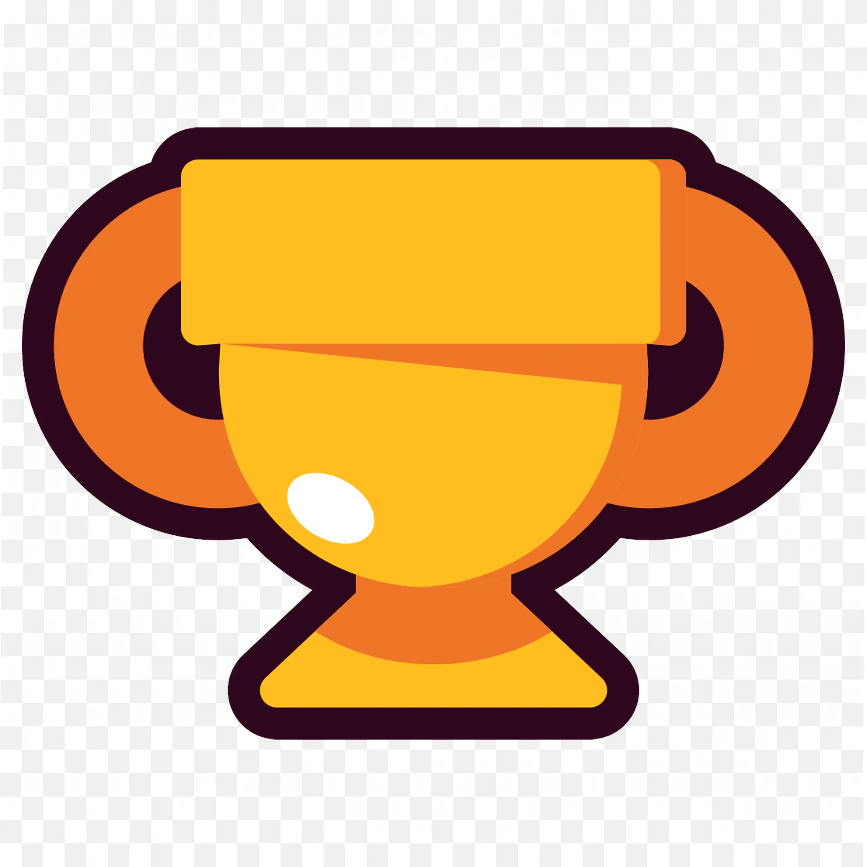 Brawl Stars Victory Reward Game Trophy Logo PNG download