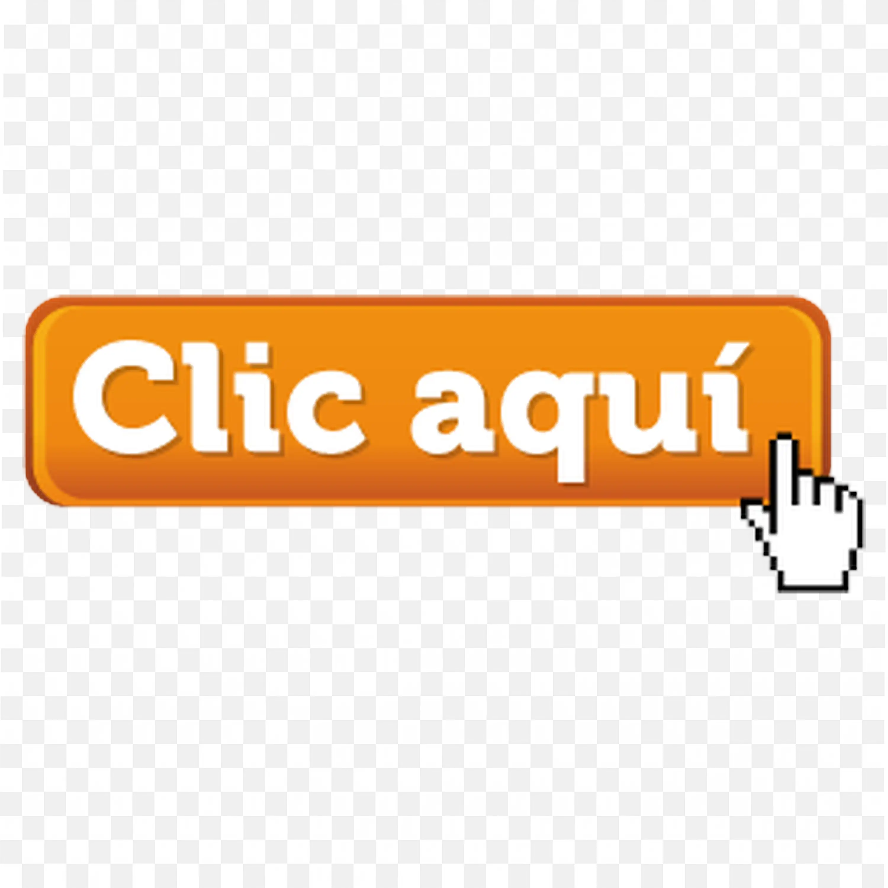 Hand Icon Pressing Spanish Click Here Button PNG free