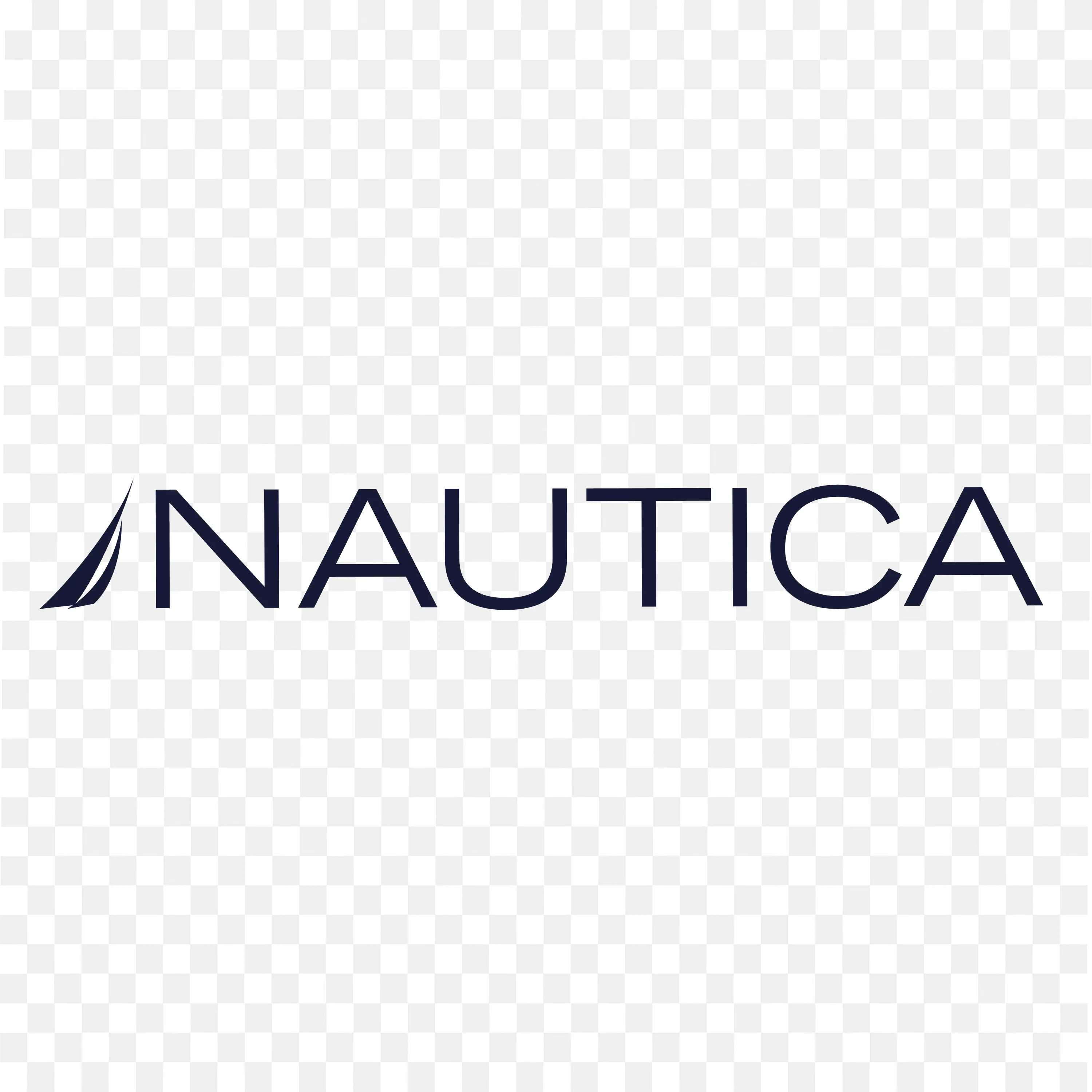 Nautica with a Sailboat with Horizontal text Logo PNG free